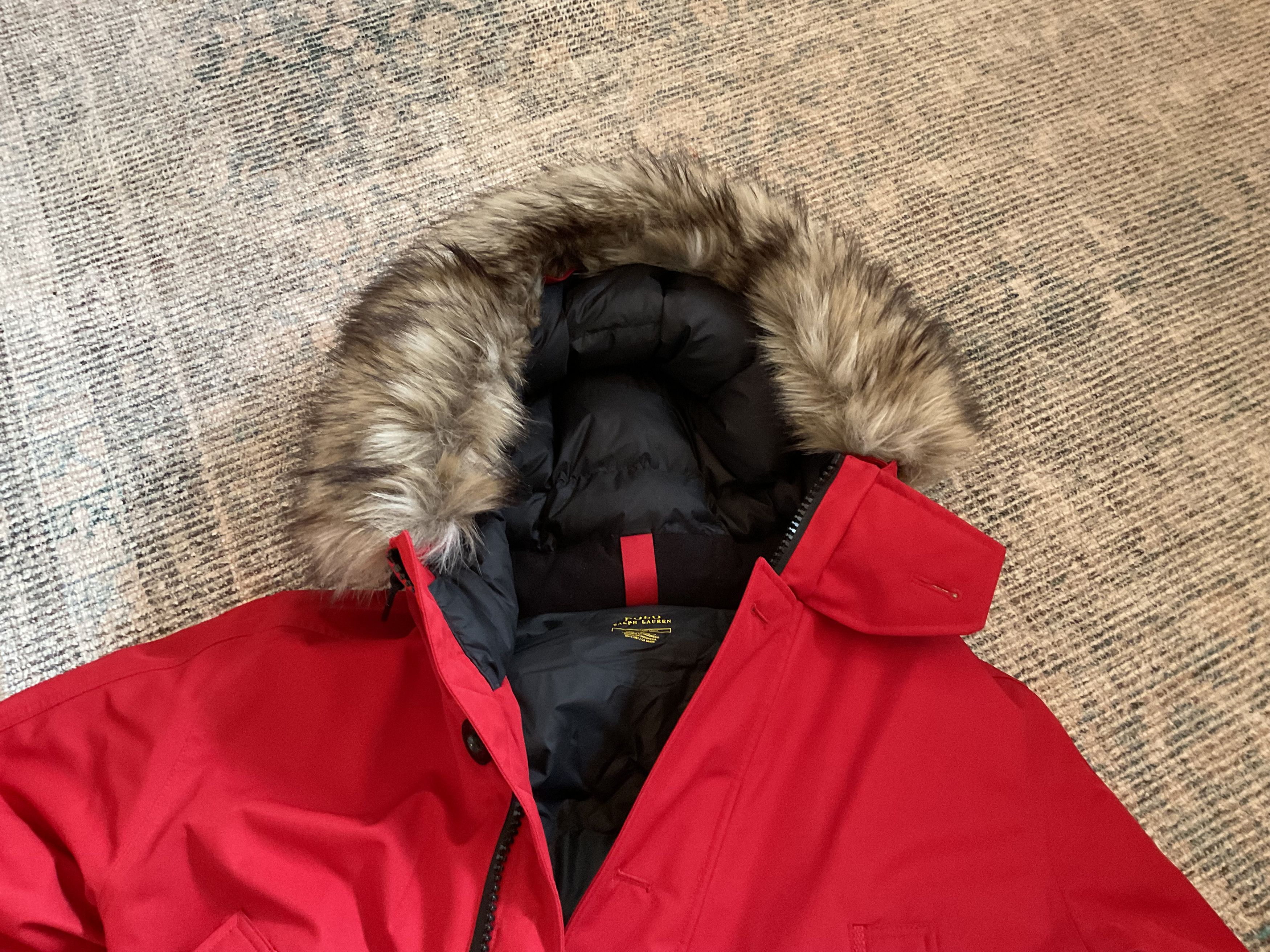 Polo Ralph Lauren Ralph Lauren Polo Faux-Fur-Trim Down Hooded Coat-L Size US L / EU 52-54 / 3 - 6 Thumbnail