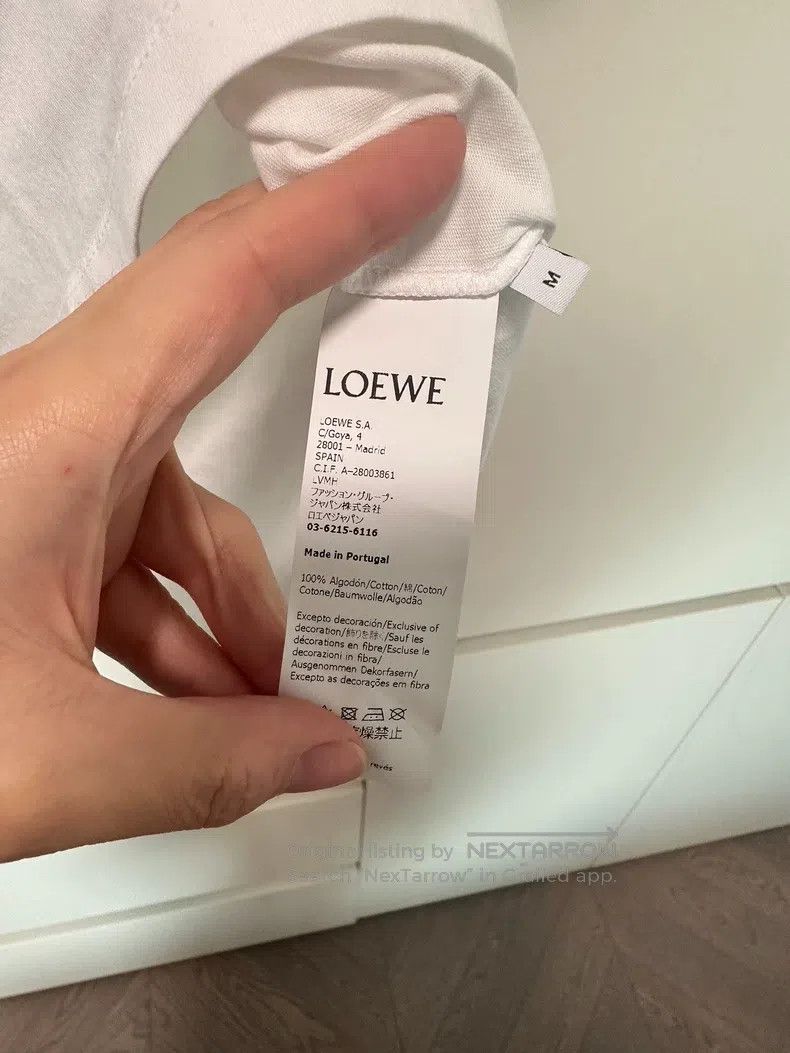 Loewe Loewe White T-Shirt Size US M / EU 48-50 / 2 - 5 Thumbnail