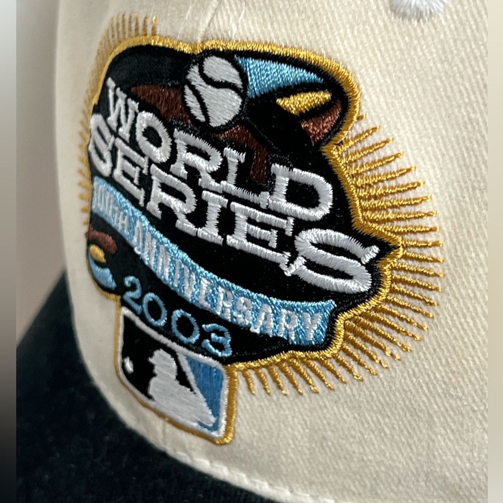 American Needle Vintage 2003 World Series 100th Anniv MLB Hat New With Tags Size ONE SIZE - 3 Thumbnail