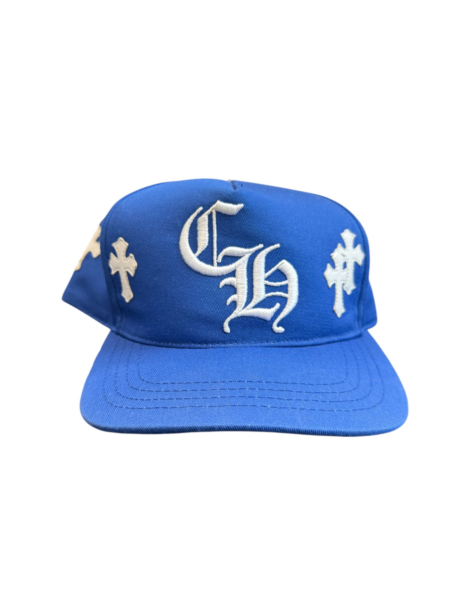 Chrome Hearts Blue Cross Patch Hat Size ONE SIZE - 1 Thumbnail