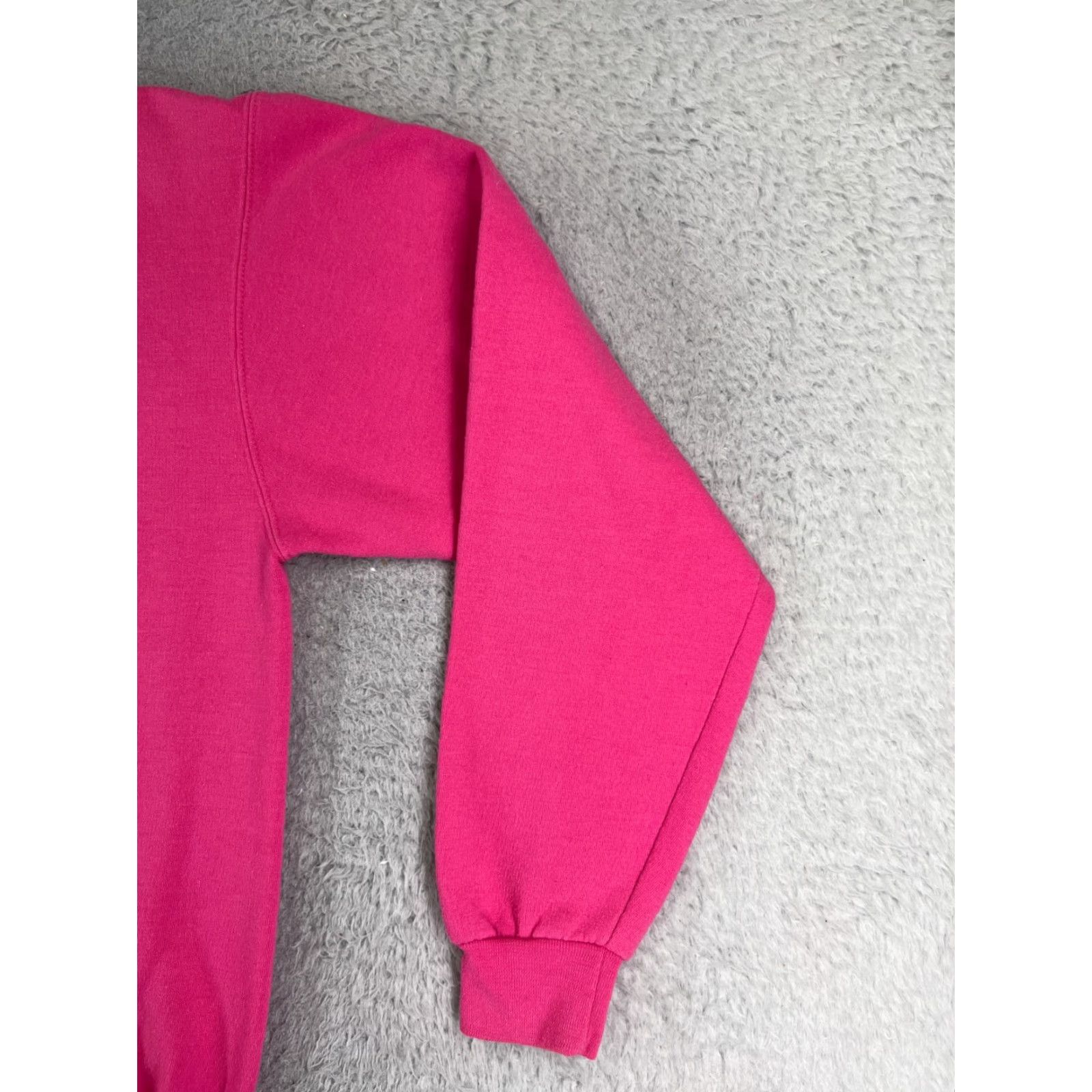 Champion Champion Sweatshirt Adult Small Pink Embroidered Long Sleeve Pullover Crew Neck Shirt Men Size US S / EU 44-46 / 1 - 2 Thumbnail
