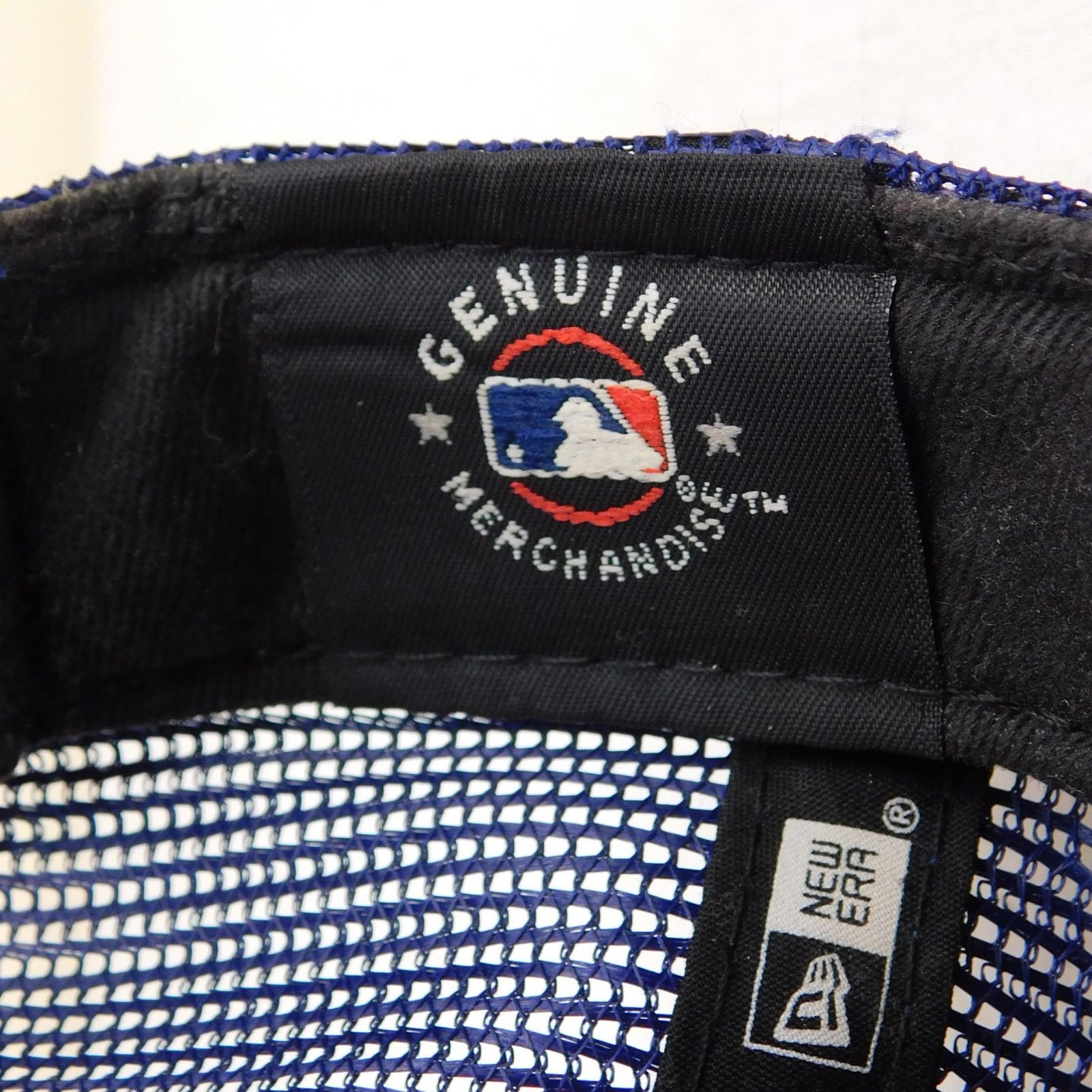 New Era New Era LA Dodgers Trucker Hat Adjustable Logo Patch Blue Size ONE SIZE - 8 Thumbnail