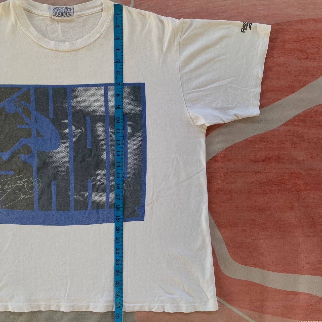 Reebok Rare Vintage Reebok X Shaq Oneal NBA Tees Size US L / EU 52-54 / 3 - 11 Thumbnail