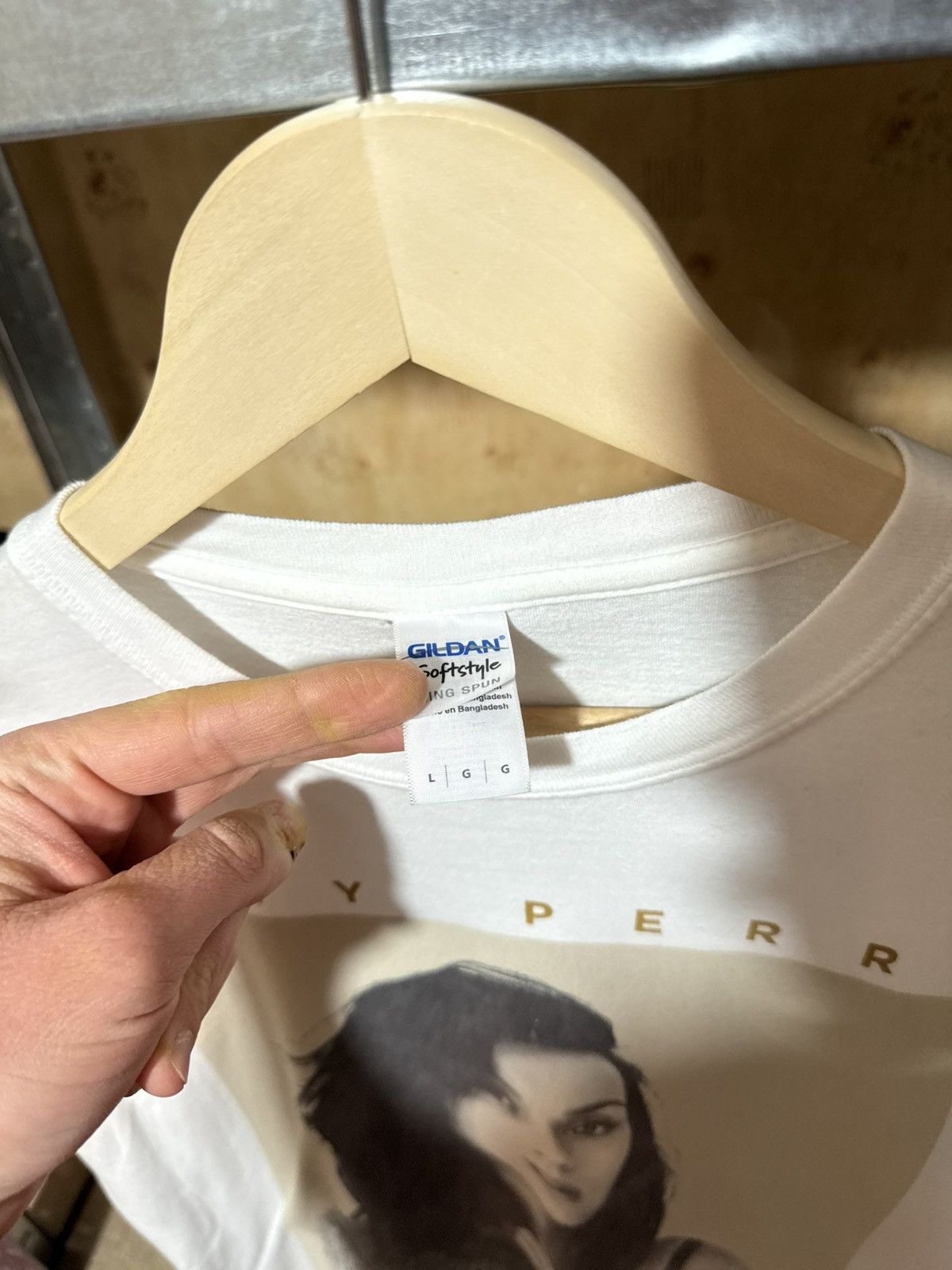 Band Tees × Rap Tees Vintage Katty Perry American Hip Hop Rap T-Shirt Y2K Hype Size US L / EU 52-54 / 3 - 4 Thumbnail