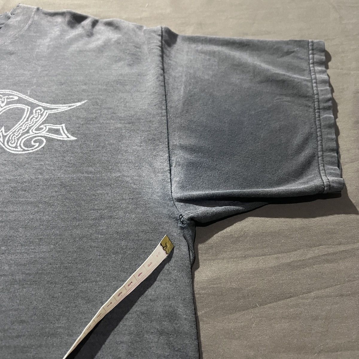 Vintage Y2K Finntroll Graphic Tee Thrashed Faded XL Folk Black metal Size US XL / EU 56 / 4 - 9 Thumbnail