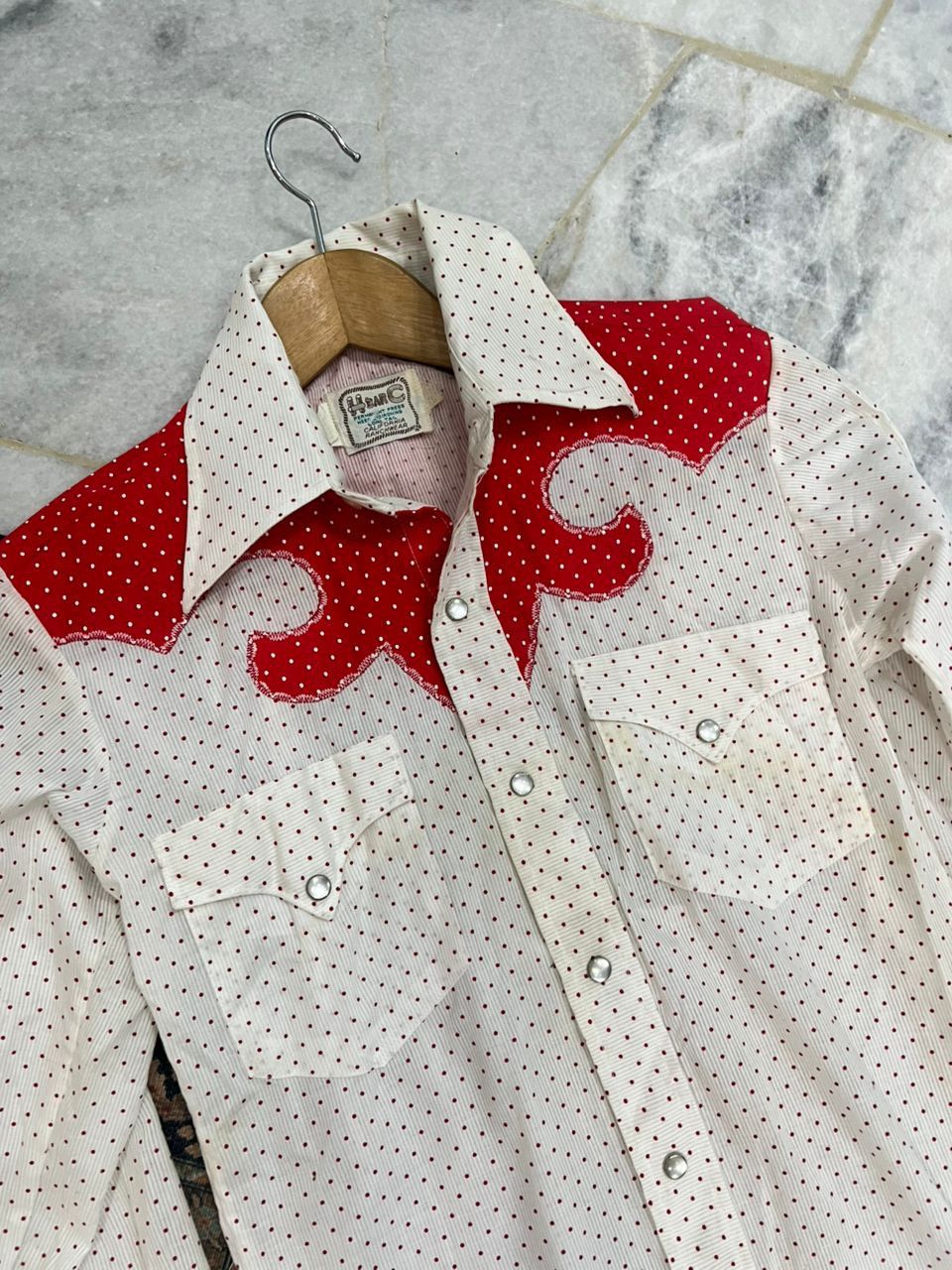 Vintage Vintage HbarC ranchwear Western Cowboy Shirt Size M / US 6-8 / IT 42-44 - 8 Thumbnail