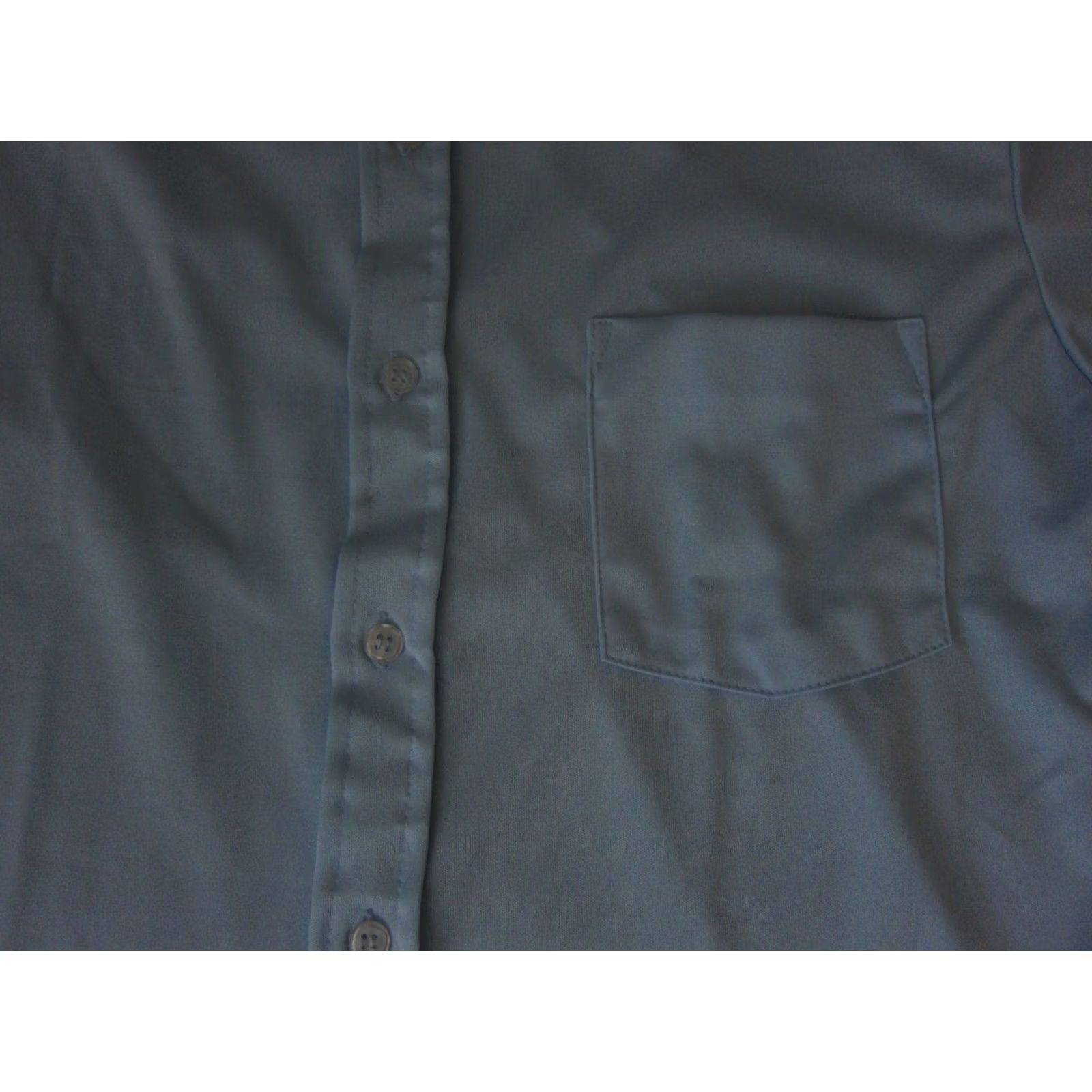 Arrow VINTAGE Arrow Shirt Adult L Blue 60s 70s Plaid Button-Up Mens Size US L / EU 52-54 / 3 - 4 Thumbnail