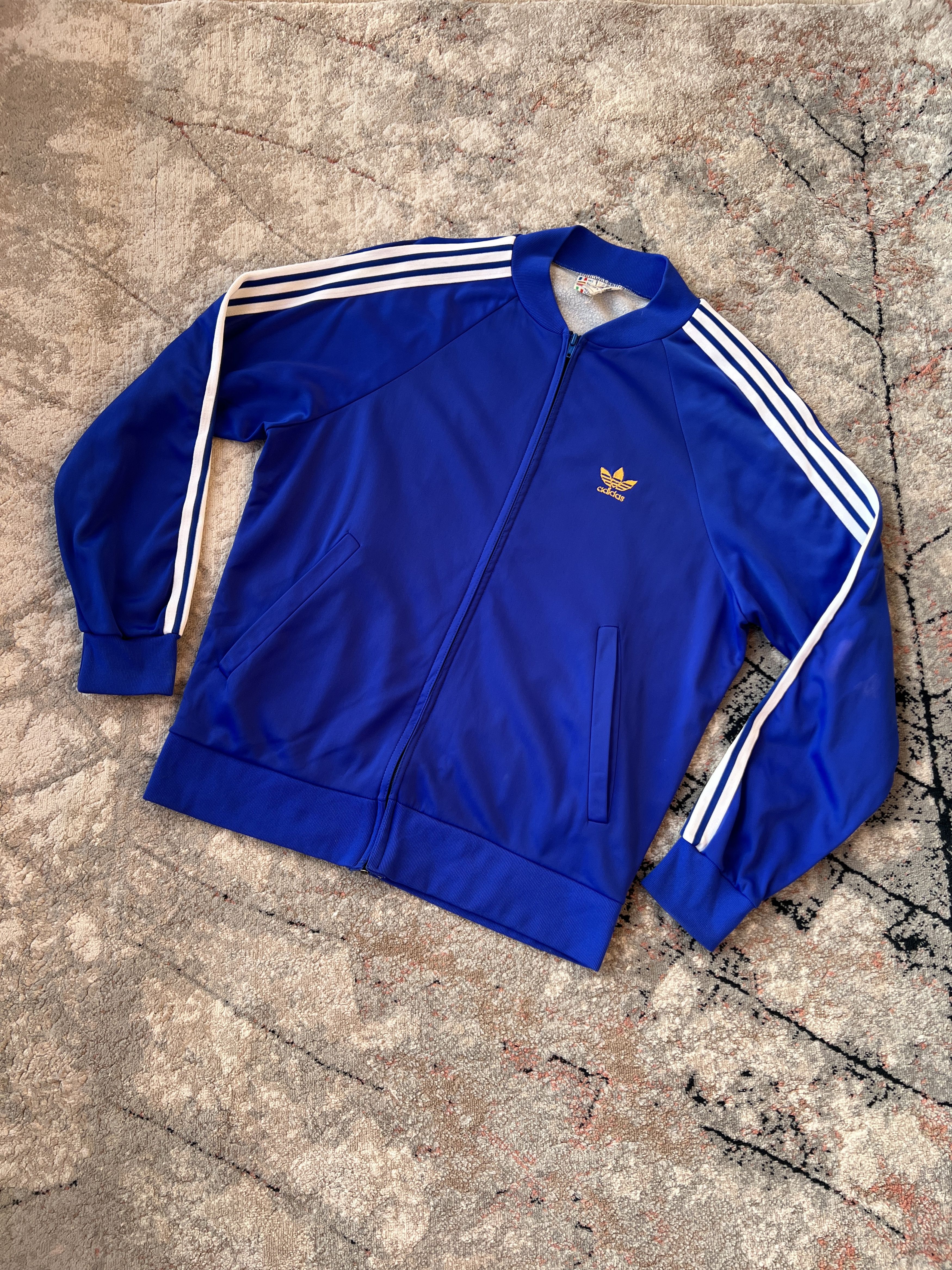 Adidas × NHL × Vintage Vintage Adidas Swiss Hockey Pool Made In France Size US L / EU 52-54 / 3 - 2 Thumbnail
