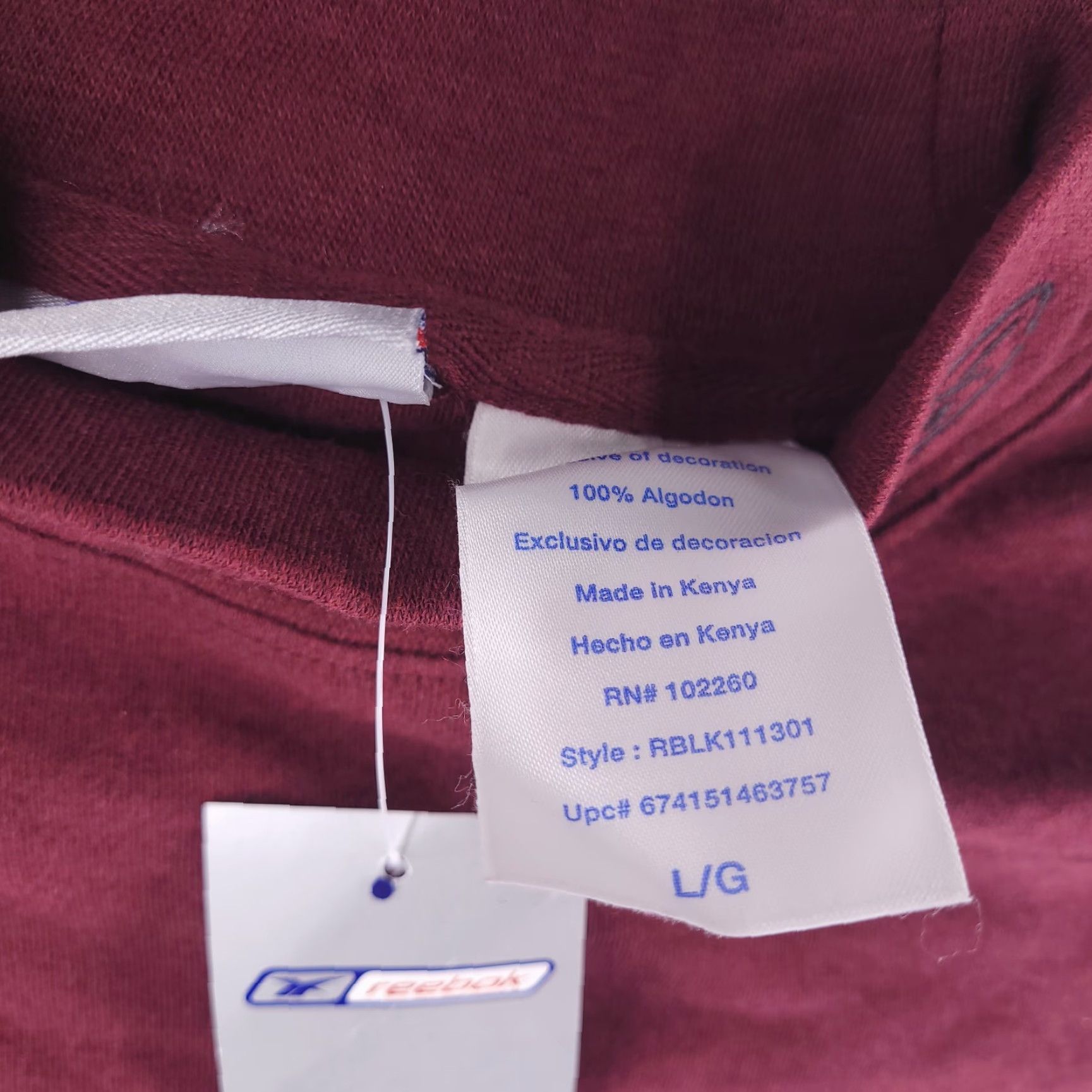 Reebok Vintage Reebok Mens Red Long Sleeve Mock Neck Retro T-Shirt L/XL User: Vintage Reebok Mens Red Long Sleeve Mock Neck Retro T-Shirt L/XL Size US L / EU 52-54 / 3 - 5 Thumbnail