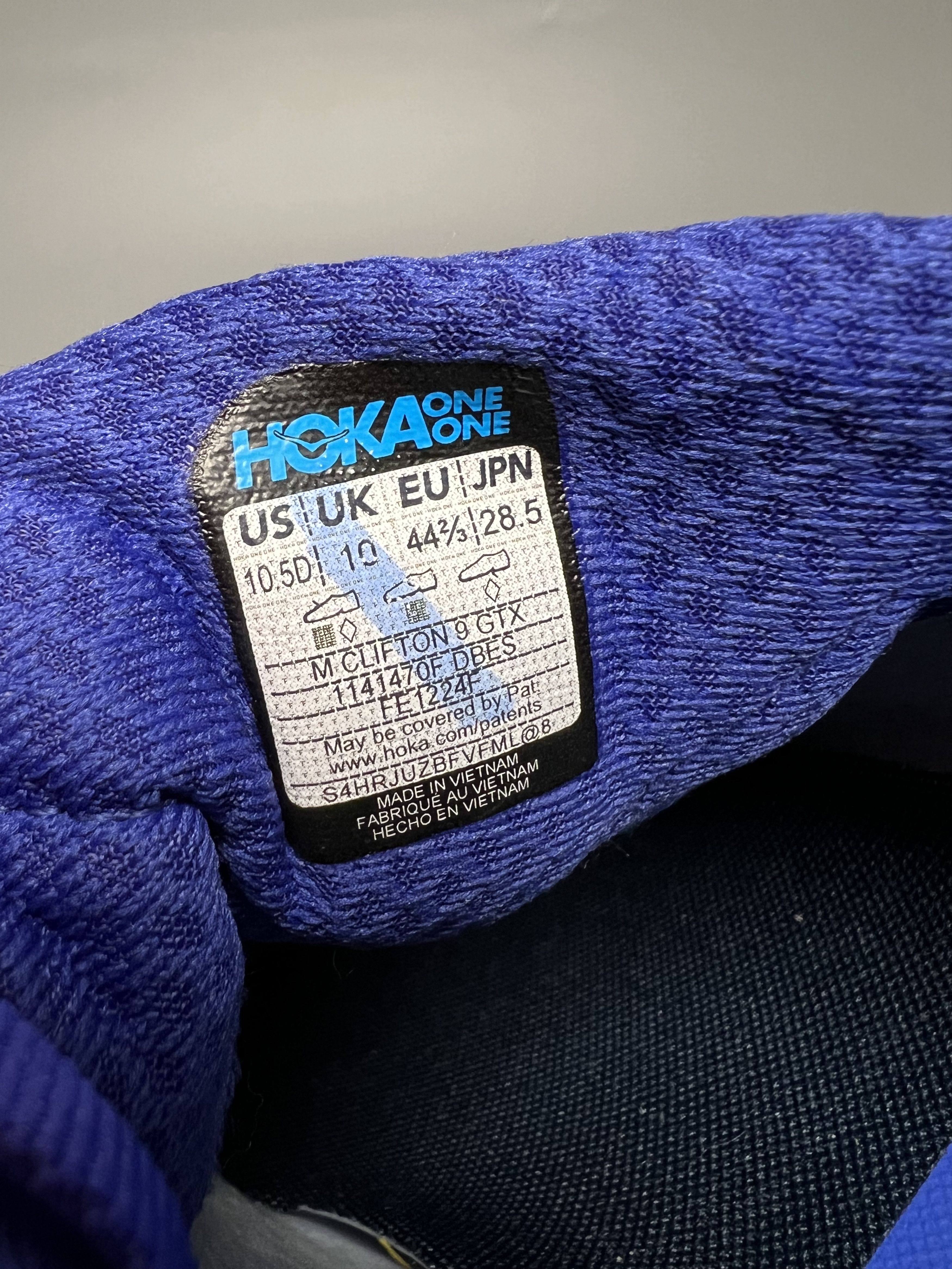 Hoka 10.5D Hoka One One Clifton 9 Gore-Tex Running Shoes Size US 10.5 / EU 43-44 - 18 Thumbnail