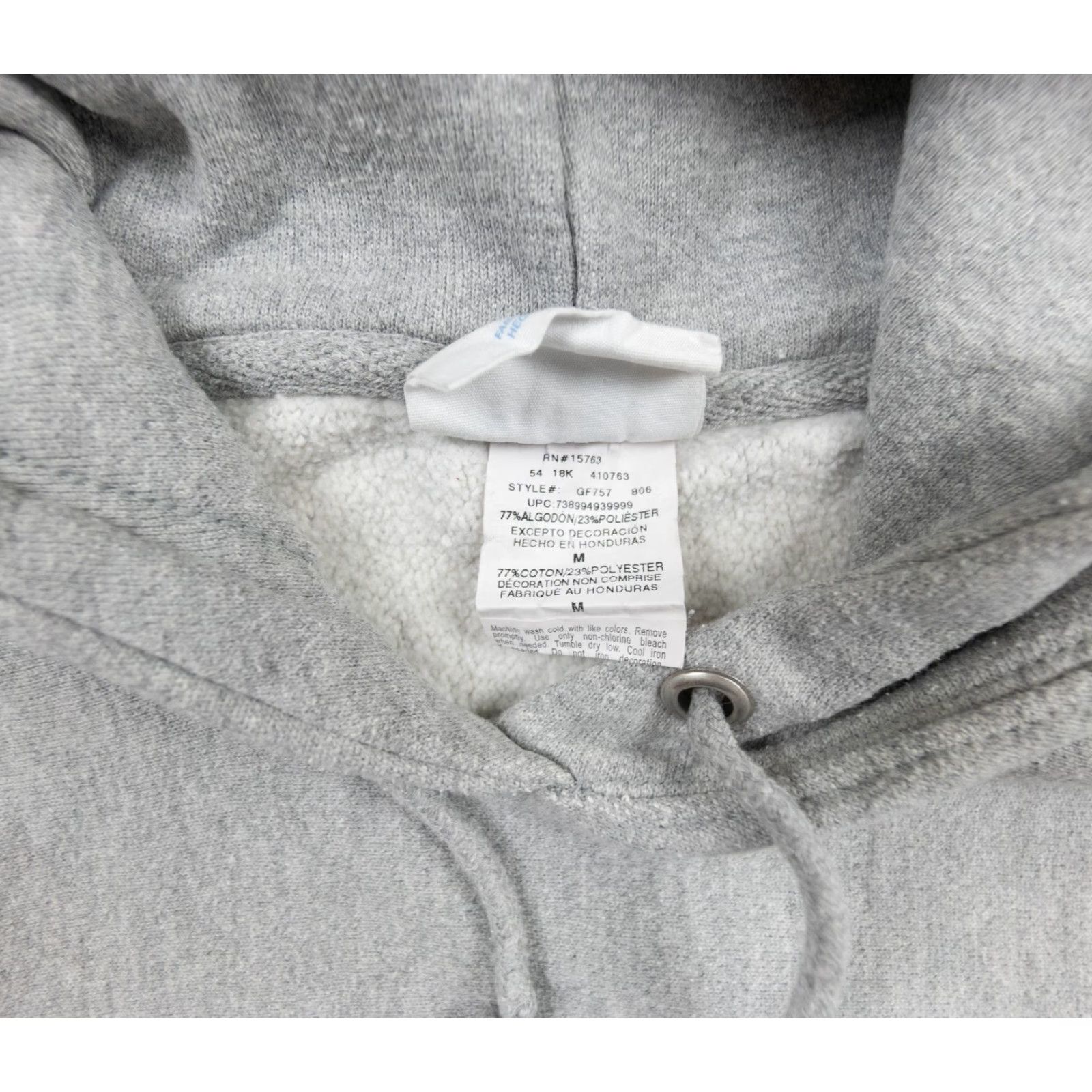 Champion Champion Sweatshirt Womens Medium Gray Hoodie Reverse Weave Sweater Ladies GF757 Size M / US 6-8 / IT 42-44 - 7 Thumbnail