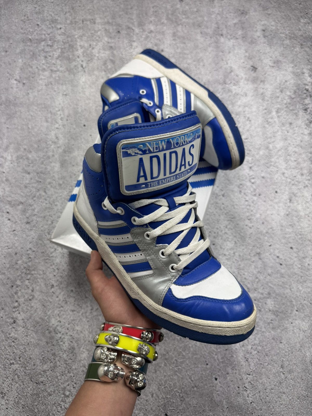 Adidas × Jeremy Scott JS License Plate “New York” Adidas Originals