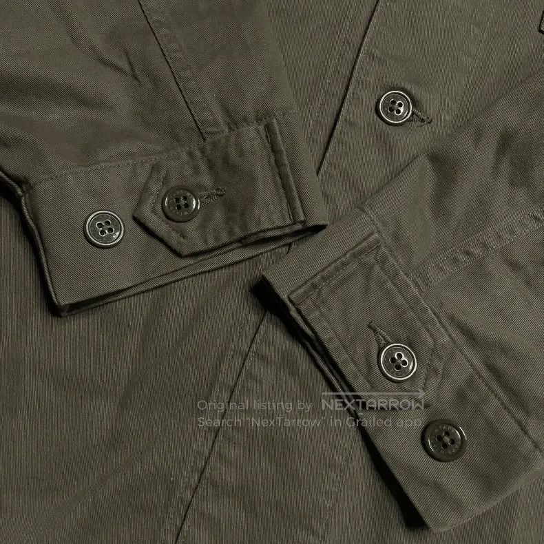 Wtaps Wtaps Long-sleeved work shirt with no collar and single po Size US S / EU 44-46 / 1 - 6 Thumbnail