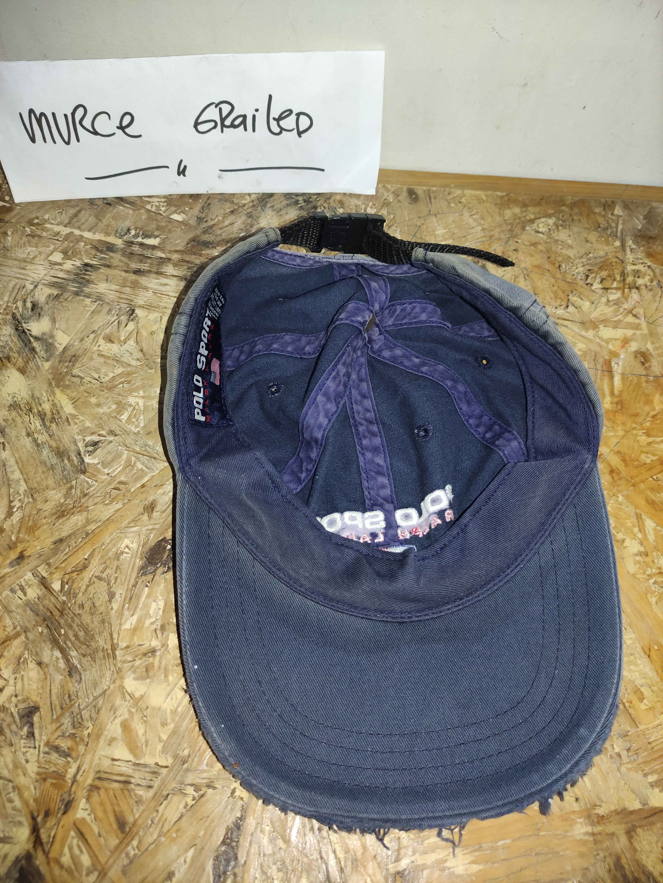 Polo Ralph Lauren × Ralph Lauren Sport × Vintage Polo Sport Ralph Lauren Cap Size ONE SIZE - 7 Thumbnail