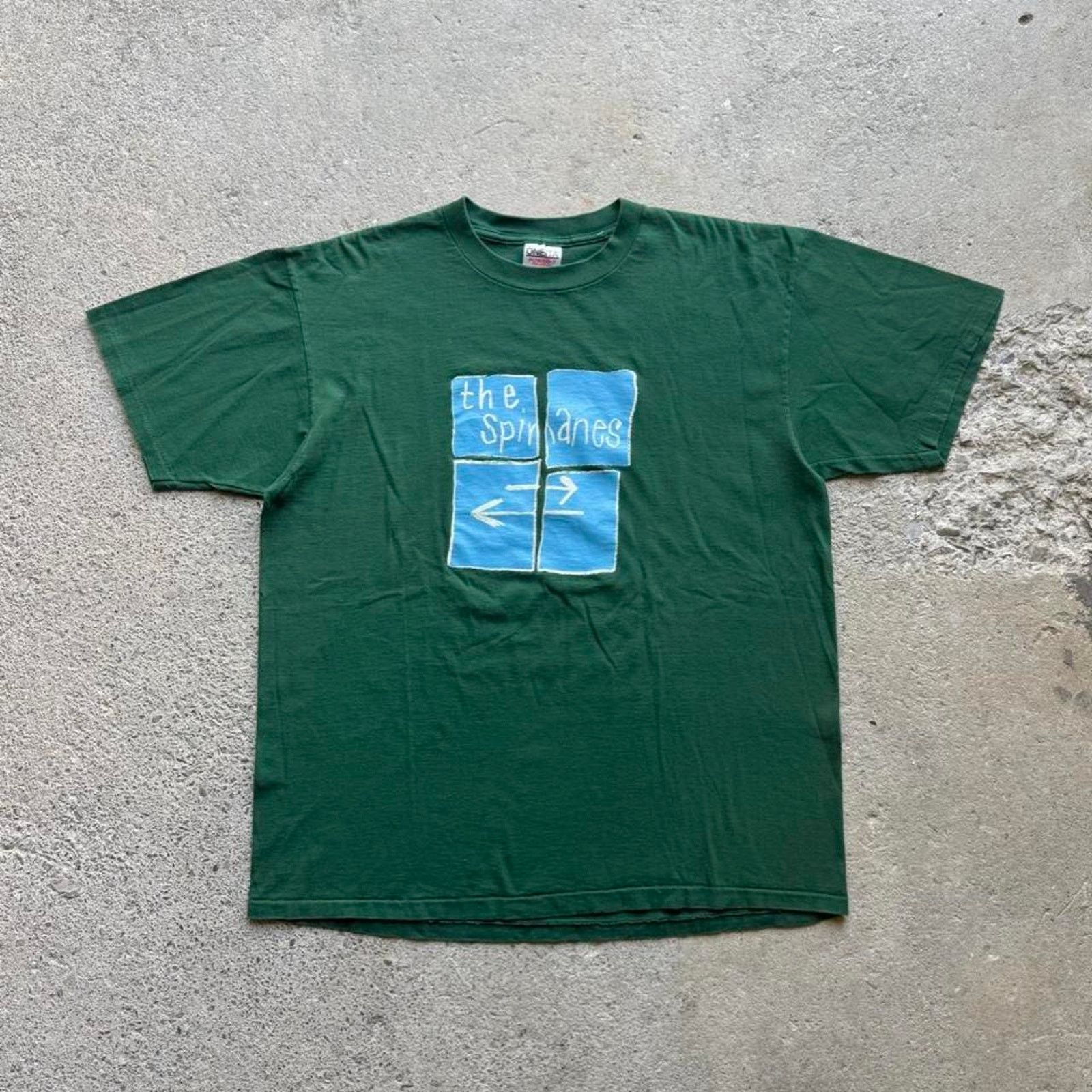 Band Tees × Vintage 90s The Spinanes Sub Pop Music / Band T-Shirt Size US XL / EU 56 / 4 - 2 Thumbnail