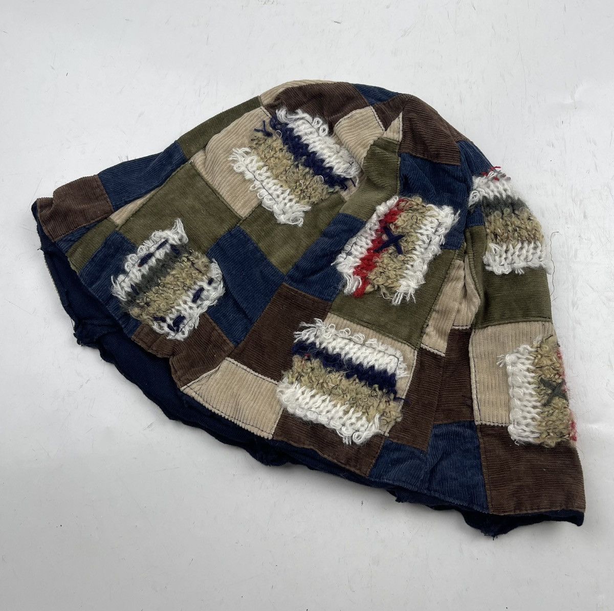 Japanese Brand rare design patchworks hat tc28 Size ONE SIZE - 3 Thumbnail