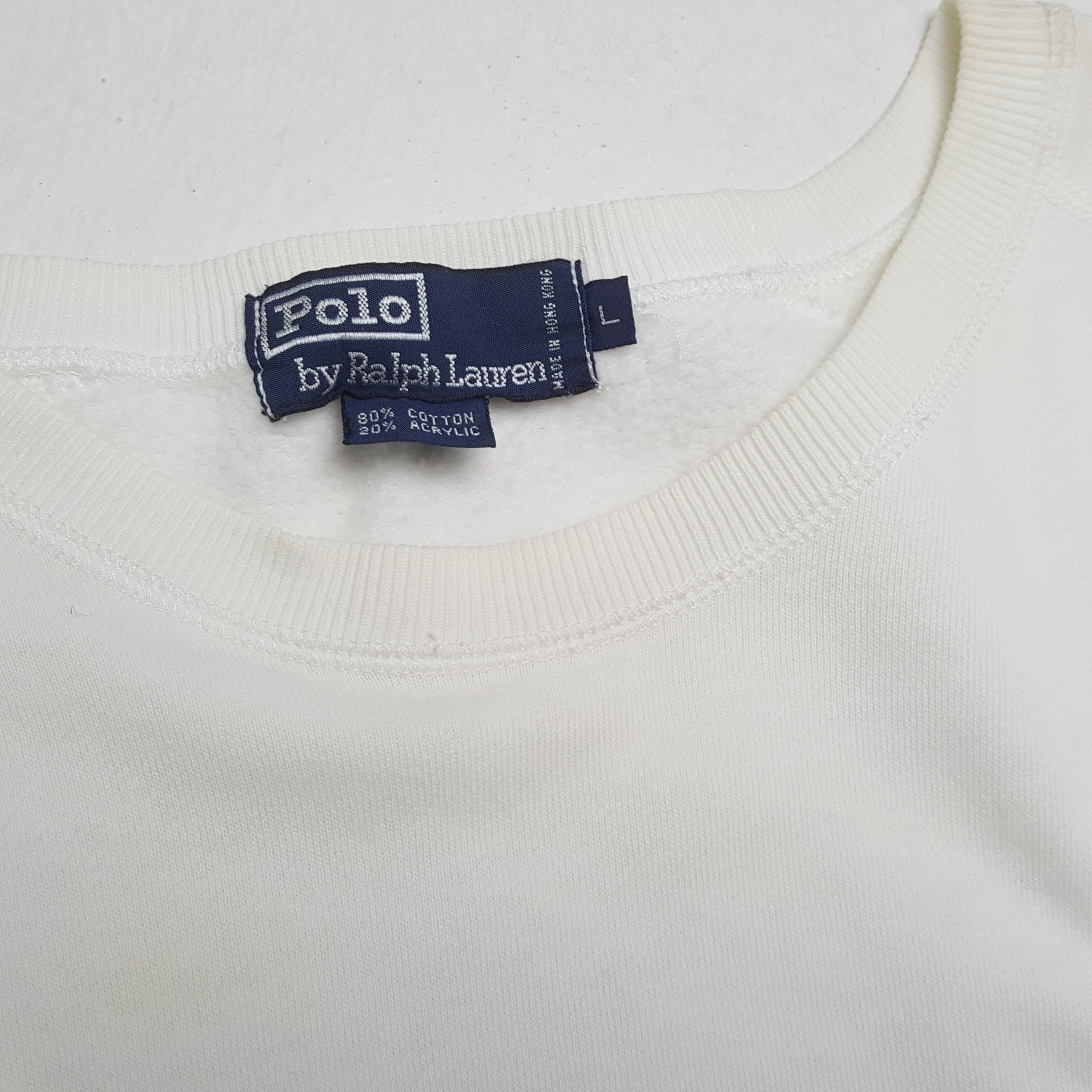 Polo Ralph Lauren × Vintage POLO by RALPH LAUREN Sweatshirt Streetwear Style Size US XXL / EU 58 / 5 - 9 Thumbnail