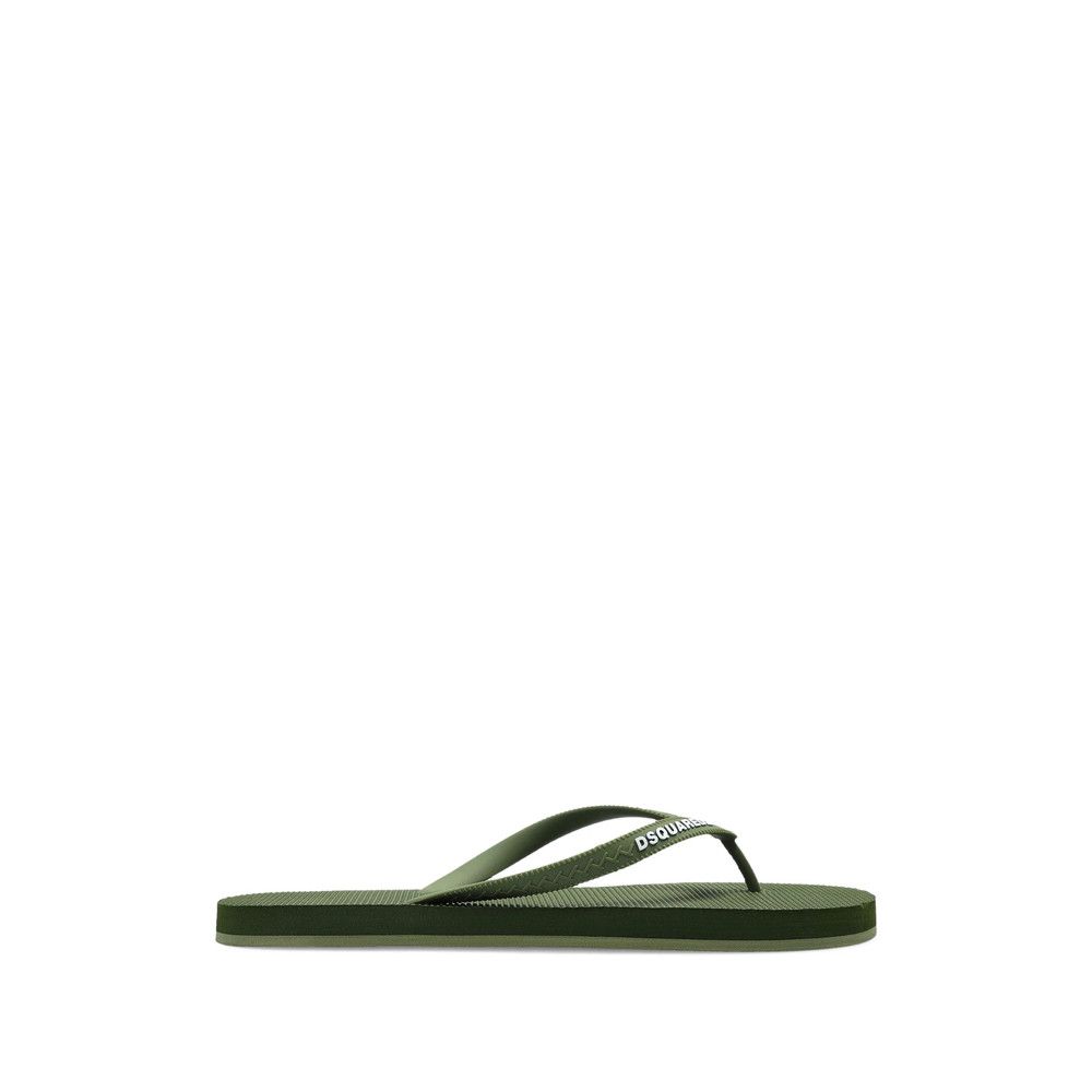 Dsquared2 Dsquared2 GREEN Flip-Flops & Slides Size US 8 / EU 41 - 1 Thumbnail