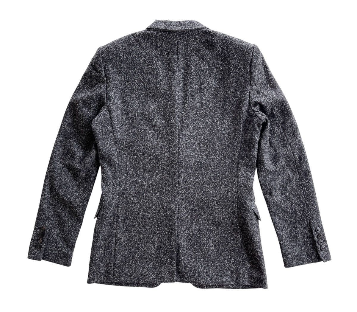 JOHN LAWRENCE SULLIVAN AW15 Wool Blend Coat Grey Size 38S - 3 Thumbnail