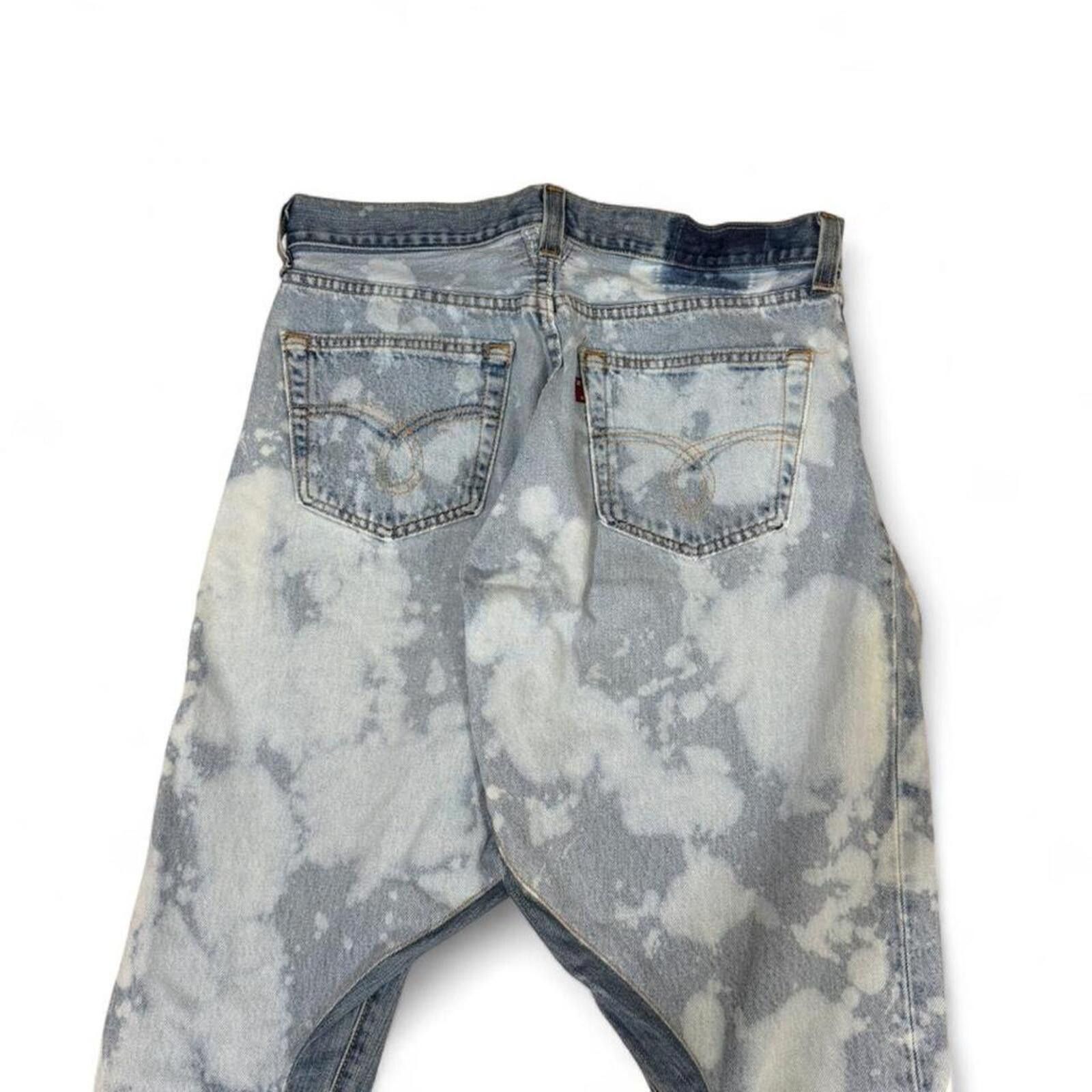 True Religion Rebuild by needles reworked denim jeans unique design Size US 32 / EU 48 - 3 Thumbnail