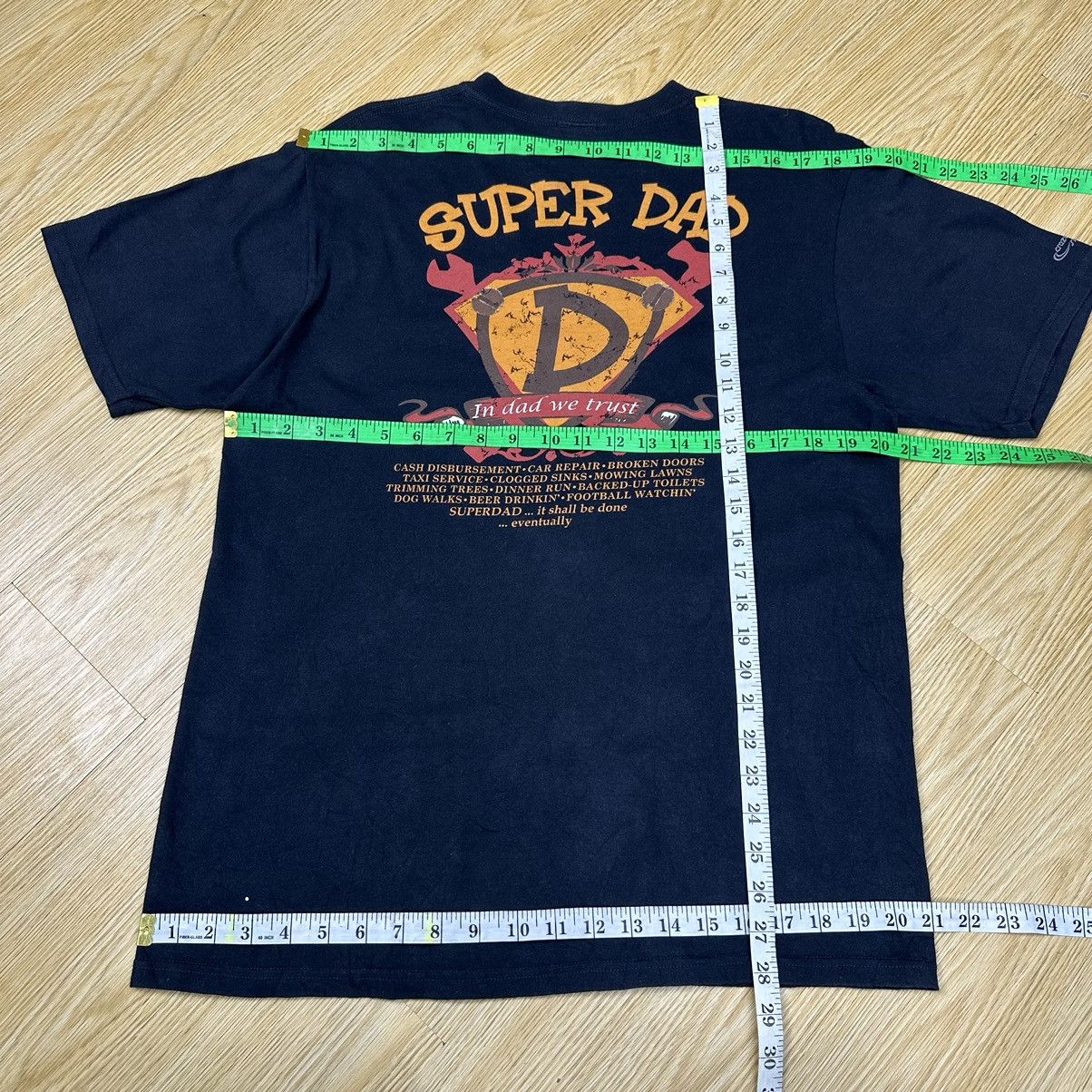Vintage Super Dad Crazy Shirts Faded Summer Tshirt A768 Size US M / EU 48-50 / 2 - 8 Thumbnail