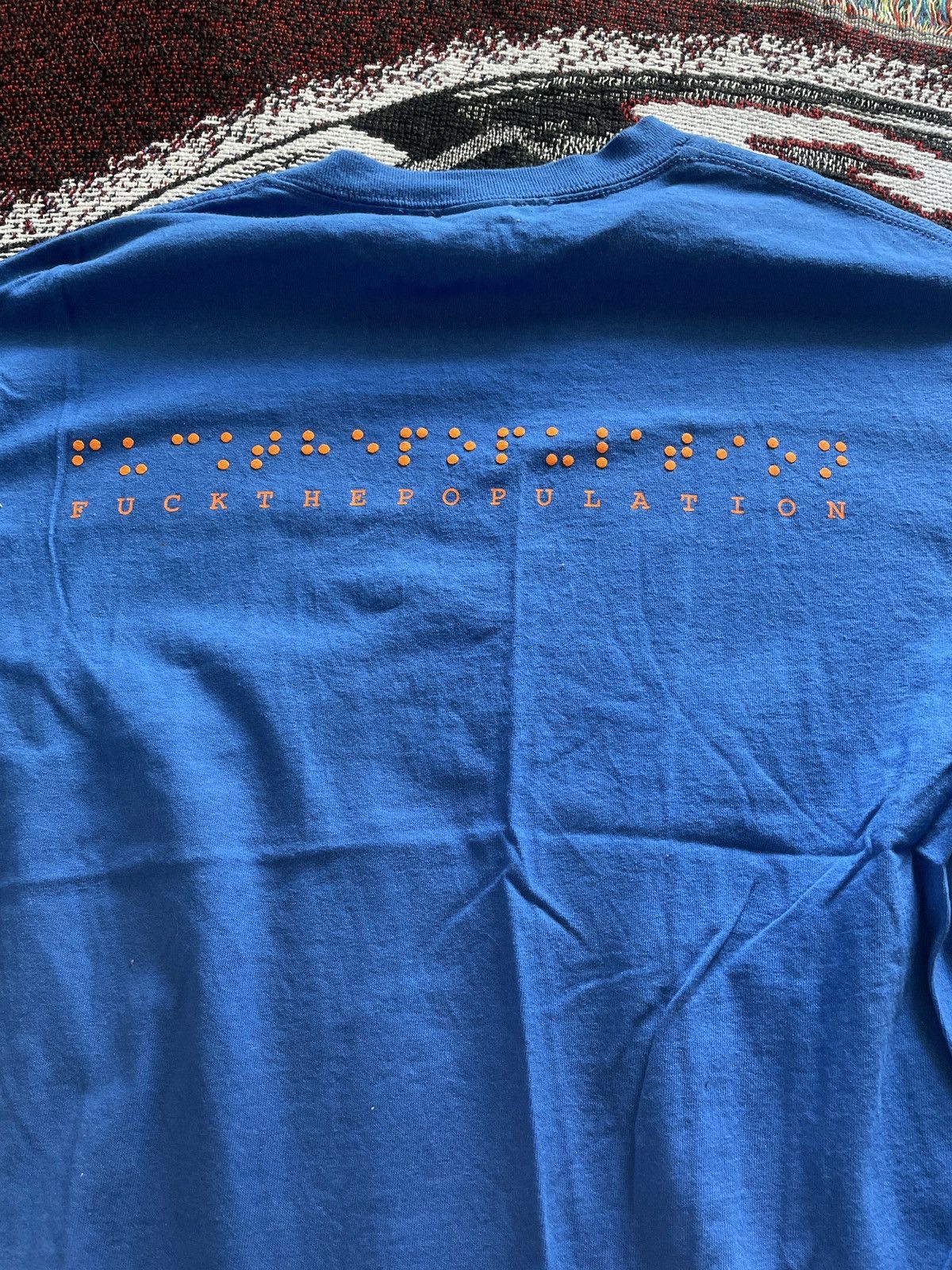 Fuck The Population Braille shirt Size US M / EU 48-50 / 2 - 2 Thumbnail