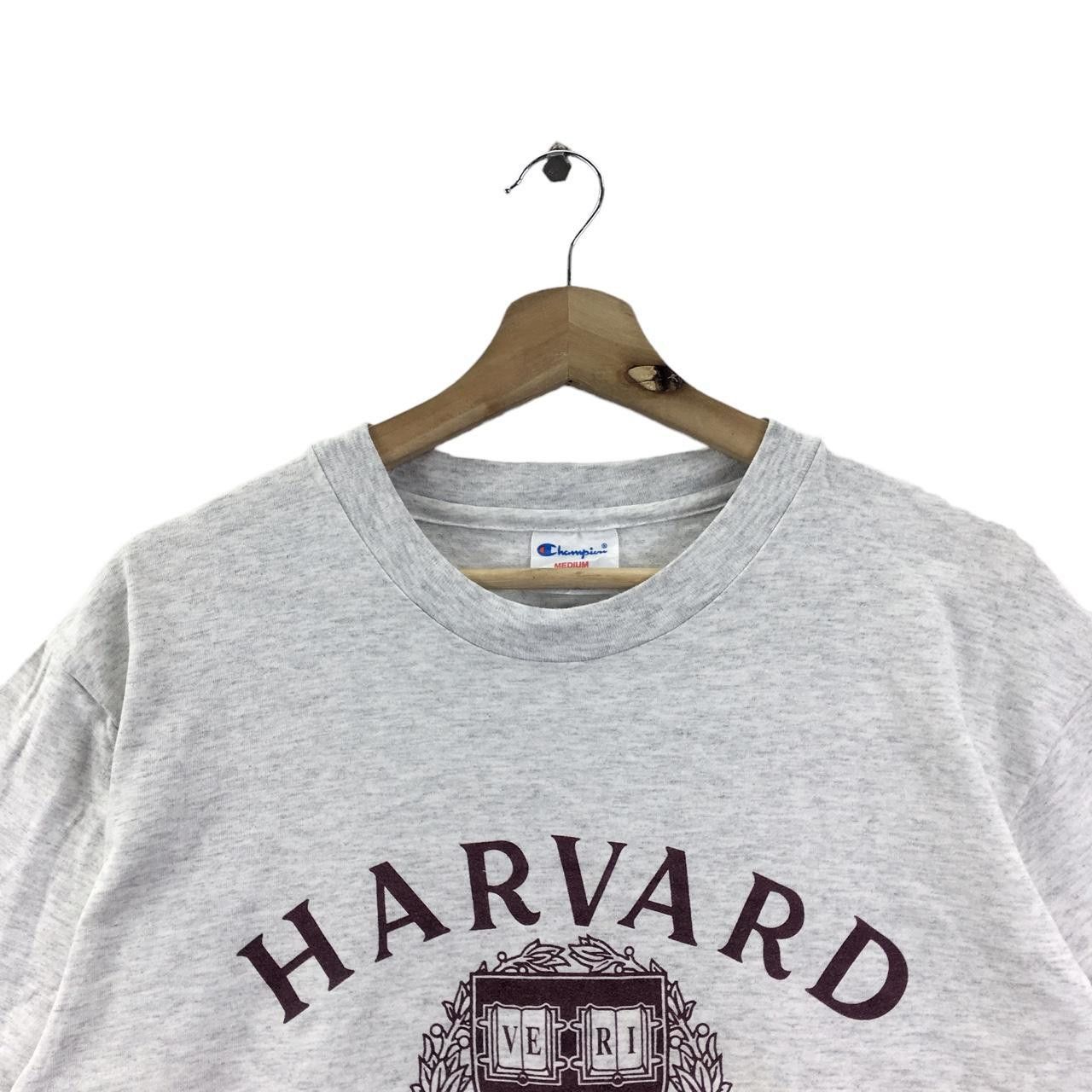 Champion Vtg 90’ CHAMPION x HARVARD UNIVERSITY Tee Shirt Veritas Size US M / EU 48-50 / 2 - 2 Thumbnail