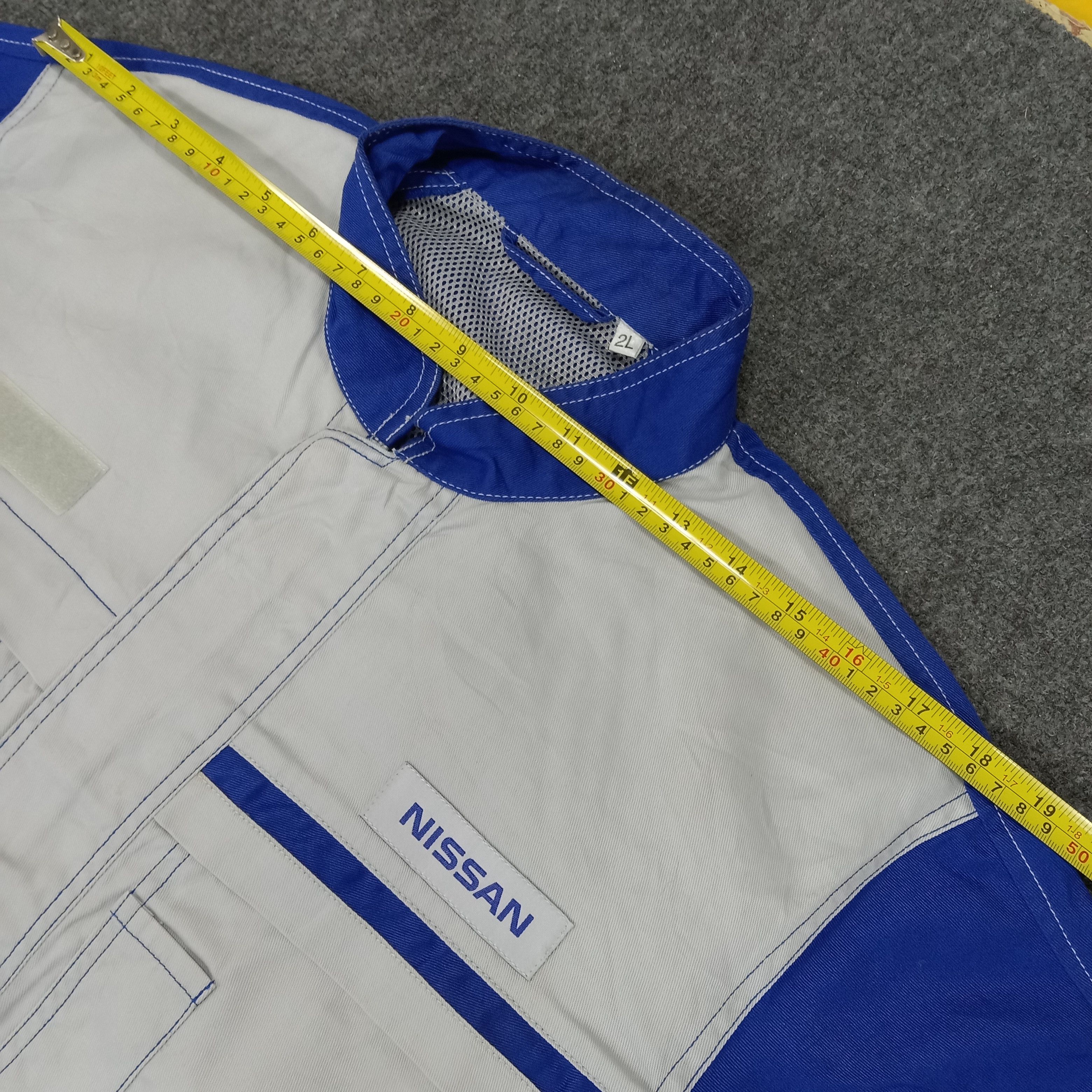 Japanese Brand × Vintage Nissan Japanese Racing Team Coverall Jacket Size US M / EU 48-50 / 2 - 9 Thumbnail