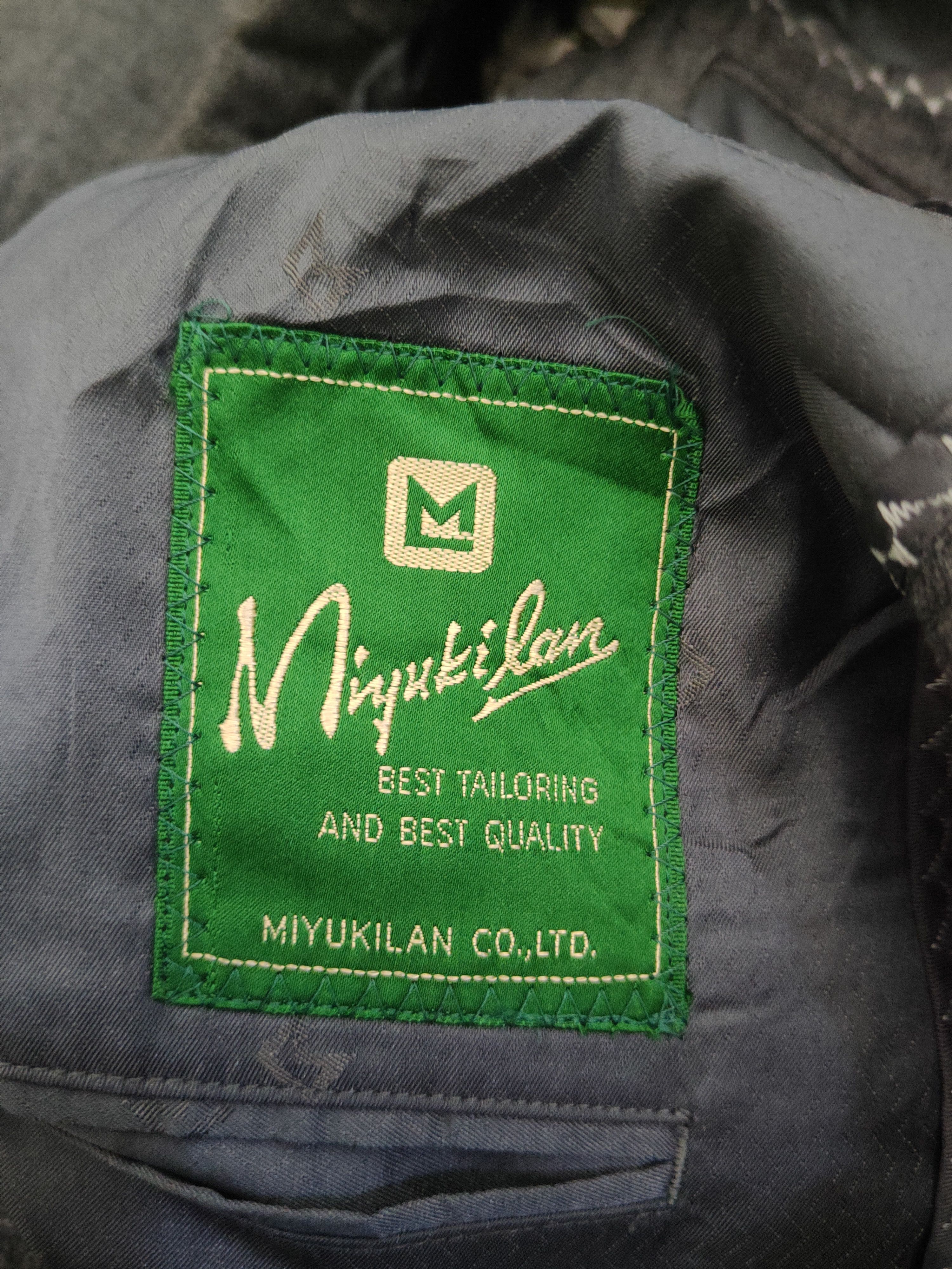 Vintage Luxury Vintage 🔥Miyukilan Dark Gray Blazers Size US M / EU 48-50 / 2 - 14 Thumbnail