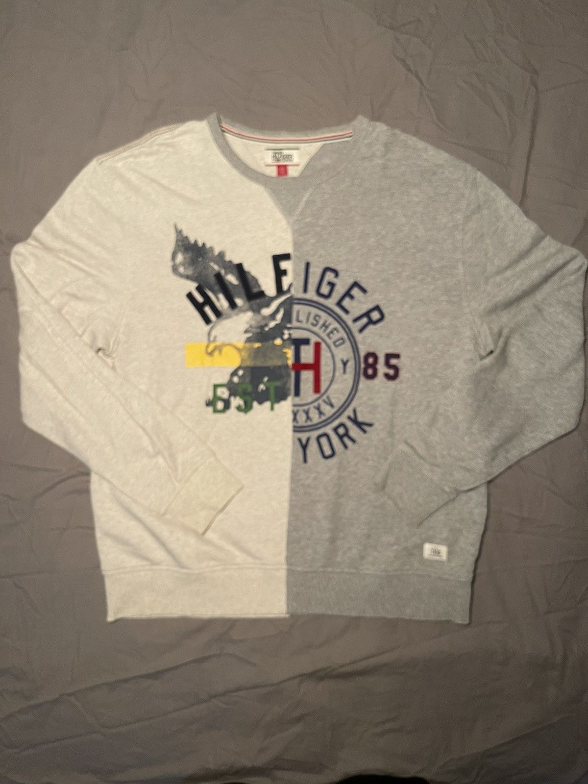Tommy Hilfiger Tommy Hilfiger NYC Split Jumper Size US L / EU 52-54 / 3 - 1 Thumbnail