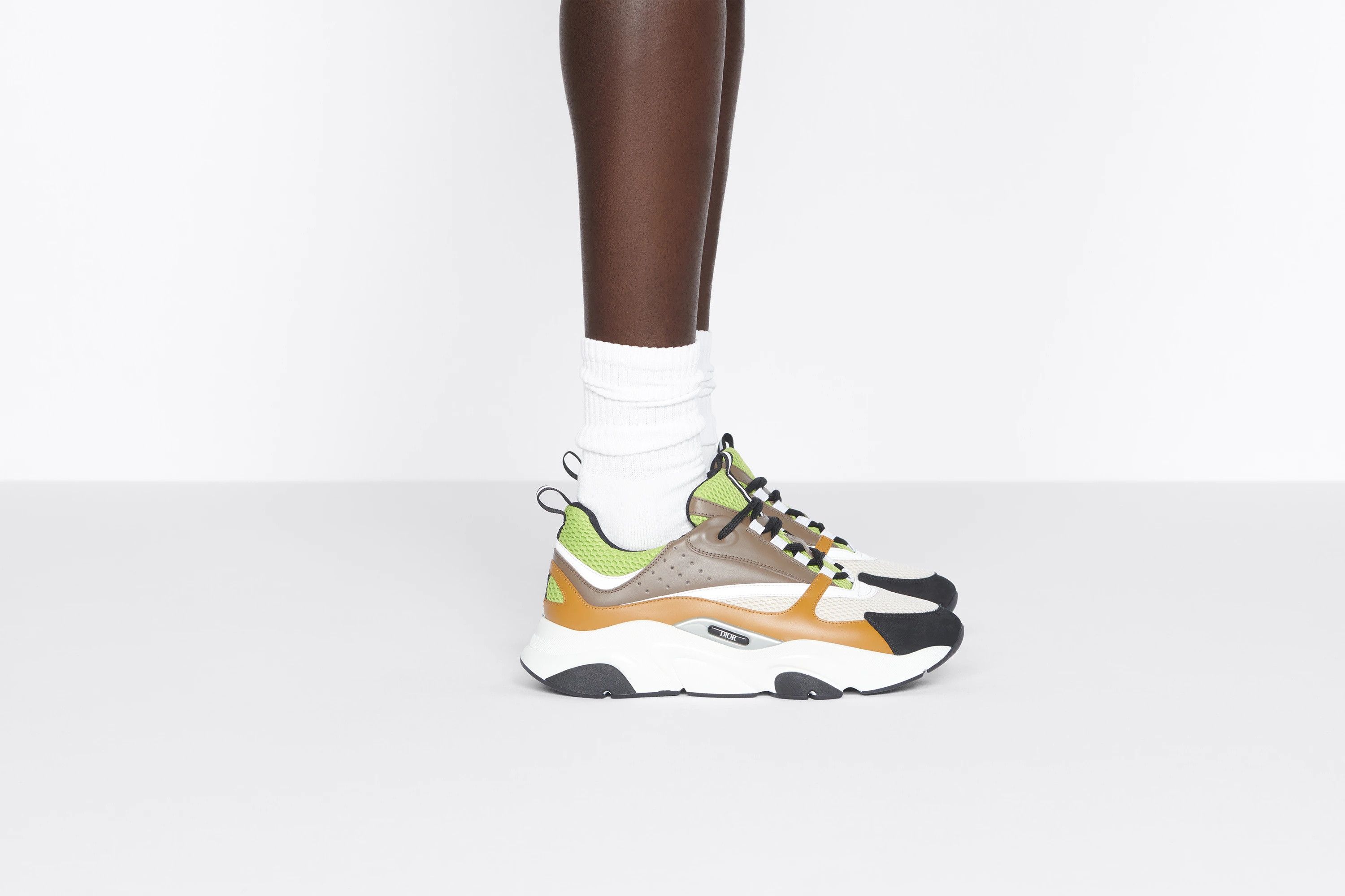 Dior B22 Calfskin Trainers in Multicolor Size US 12 / EU 45 - 7 Thumbnail