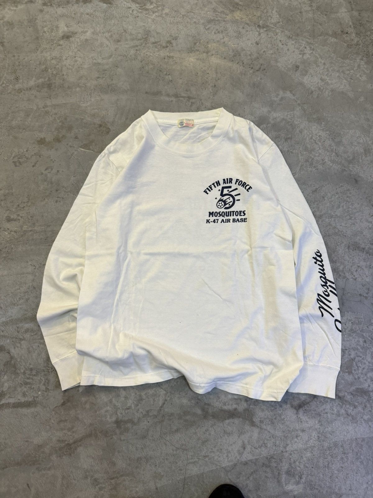 Buzz Rickson's × Japanese Brand × Vintage Vintage Buzzrickson K-47 Airbase Mosquitoes 🦟 Size US M / EU 48-50 / 2 - 2 Thumbnail