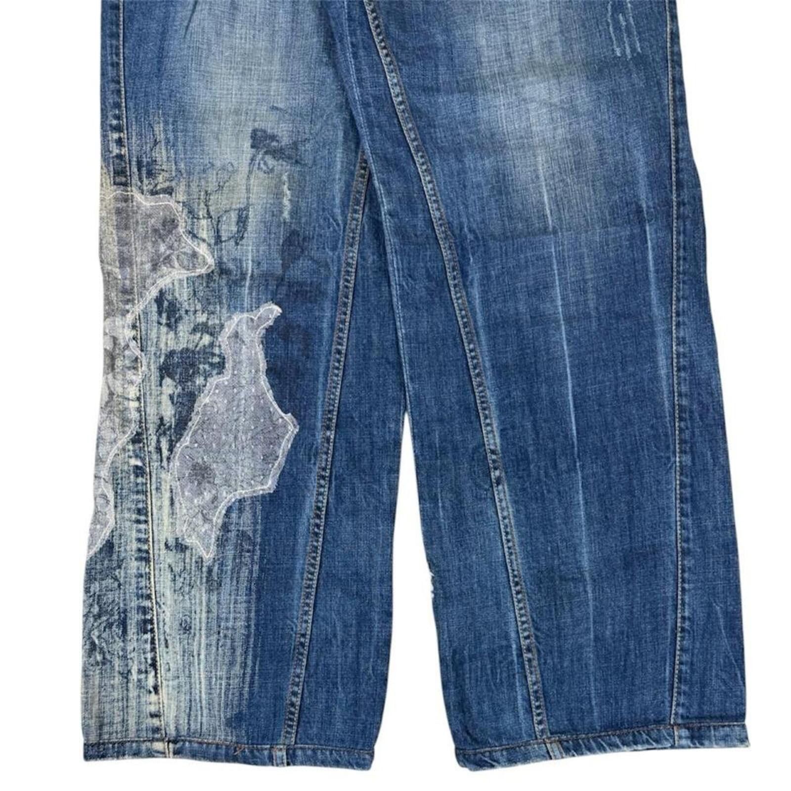 True Religion Y2K BNX Unique work baggy style denim jeans Size US 30 / EU 46 - 7 Thumbnail
