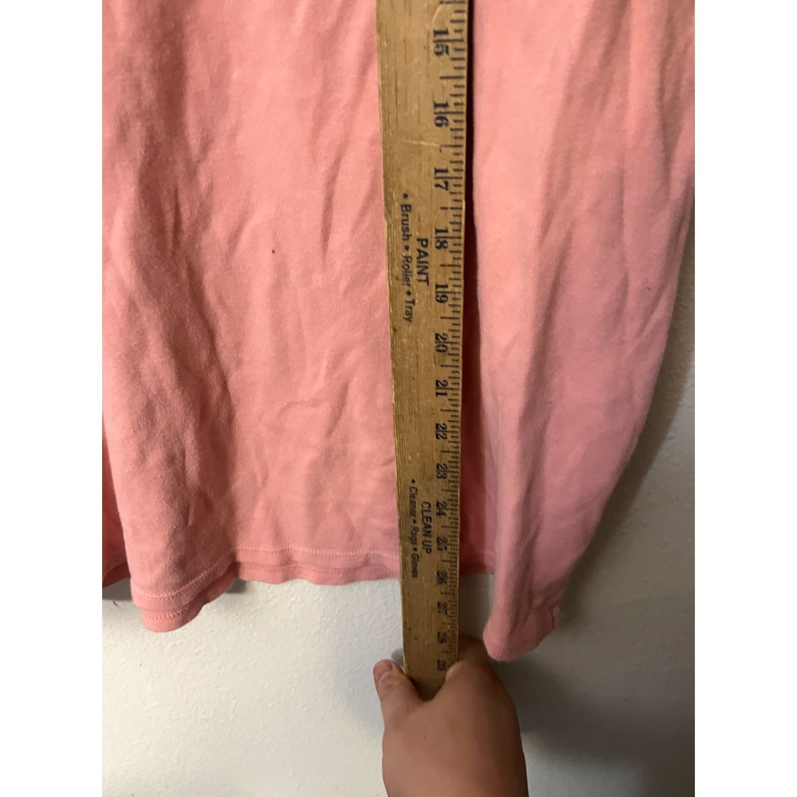 Croft & Barrow Croft & Barrow T-Shirt Pink V-Neck Short Sleeve 1X Plus Size Women Casual Shirt Size XL / US 12-14 / IT 48-50 - 4 Thumbnail