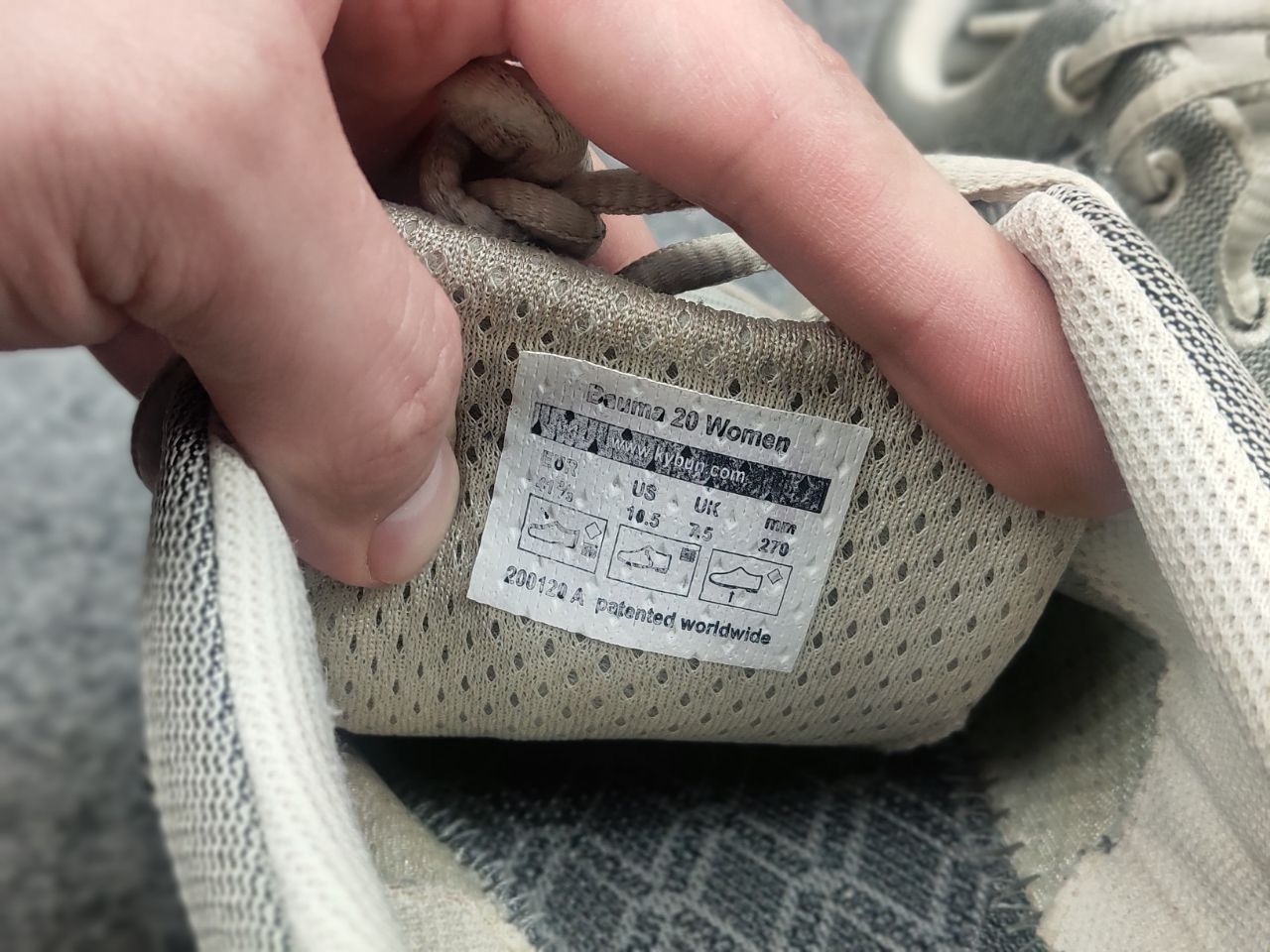 Kybun Kybun Kyboot Swiss Design Bauma 20 Oversized Gray Sneakers Size US 8 / EU 41 - 21 Thumbnail