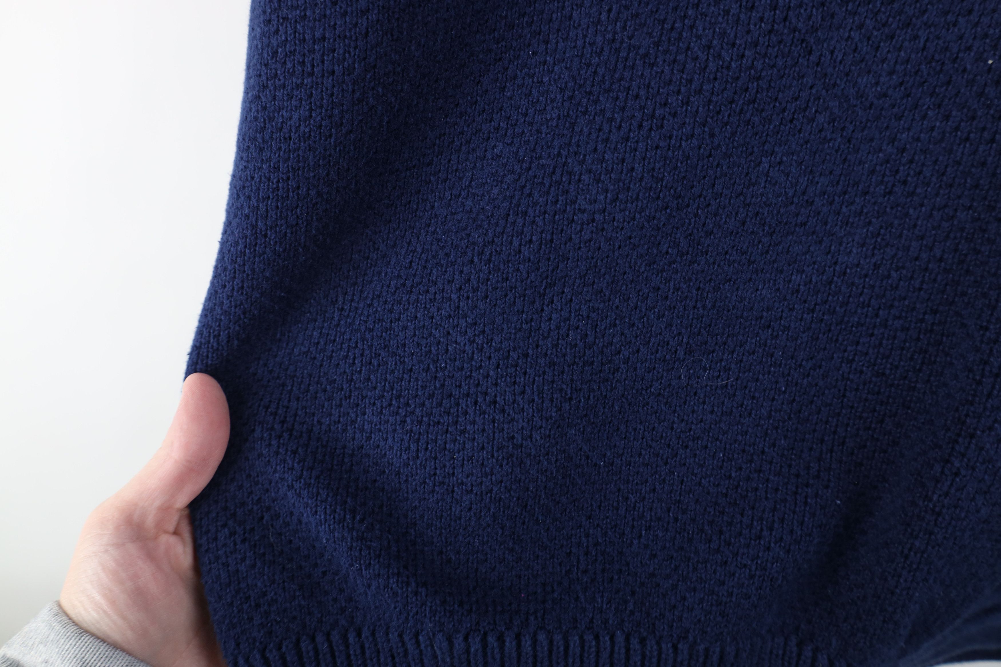 Vintage Vintage 90s Coventry Township Ohio Knit Sweater Blue USA Size US XXL / EU 58 / 5 - 9 Thumbnail