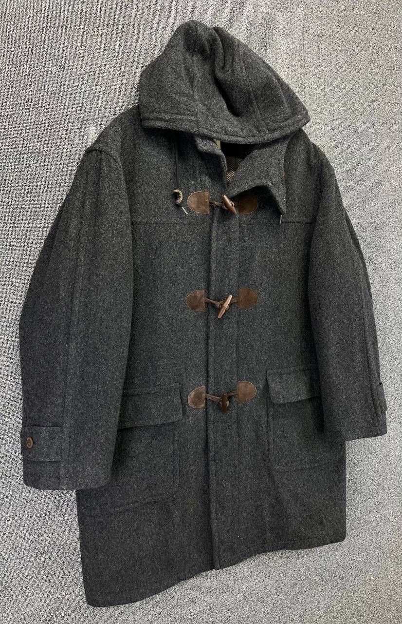 L.L. Bean Vintage L.L. Bean Thinsulate Duffle Wool Long Jacket Size US L / EU 52-54 / 3 - 2 Thumbnail