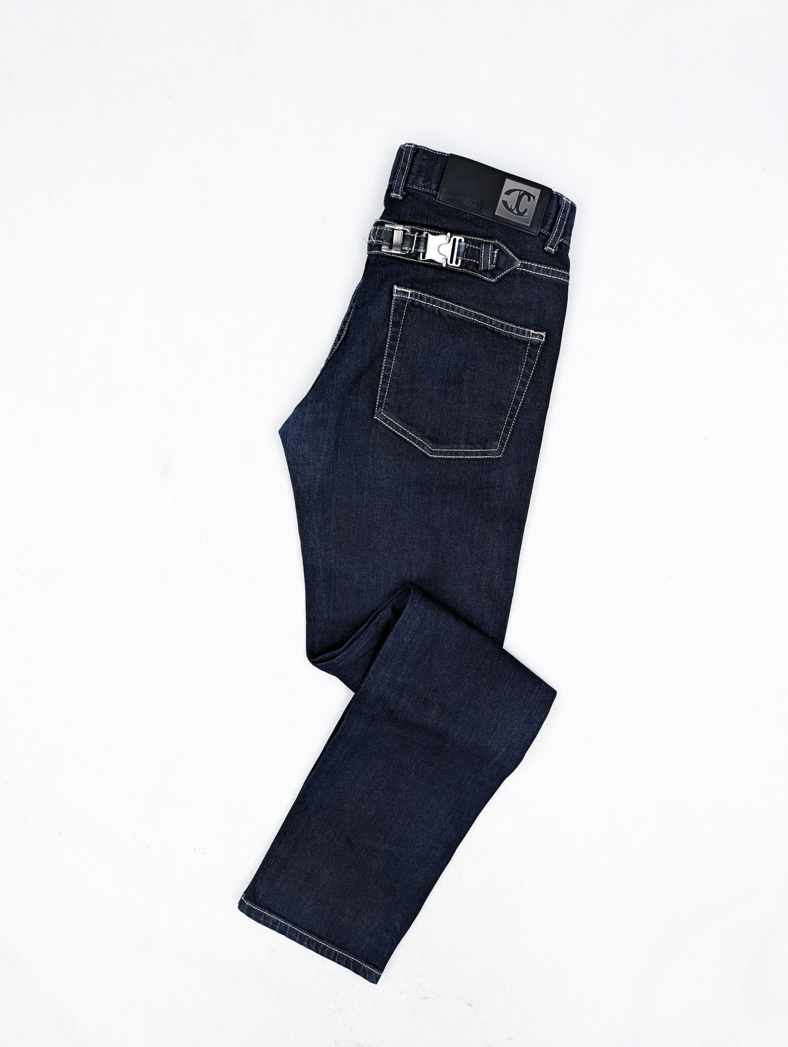 Just Cavalli Just Cavalli navy denim jeans 32 Size US 32 / EU 48 - 2 Thumbnail