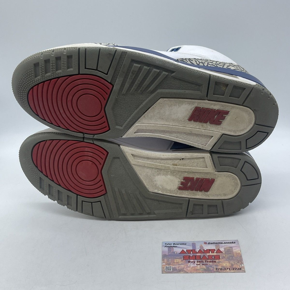 Jordan Brand Air Jordan 3 true blue Size US 11 / EU 44 - 7 Thumbnail