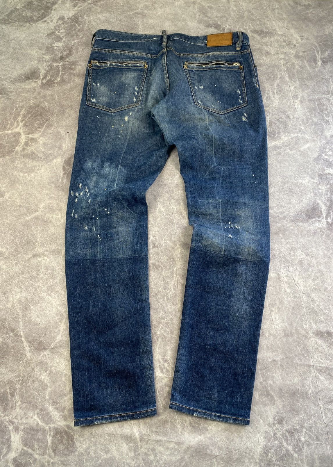 Dsquared2 Dsquared2 Distressed Painted Cool Guy Jeans Size: 52 Size US 36 / EU 52 - 9 Thumbnail
