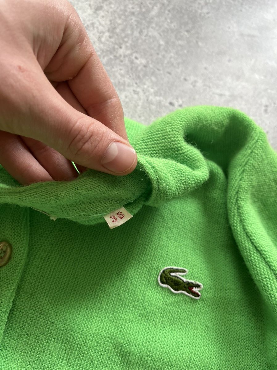 Lacoste × Vintage Vintage 1940s Lacoste Haymaker Green Cardigan Sweater Y2K Size US S / EU 44-46 / 1 - 7 Thumbnail