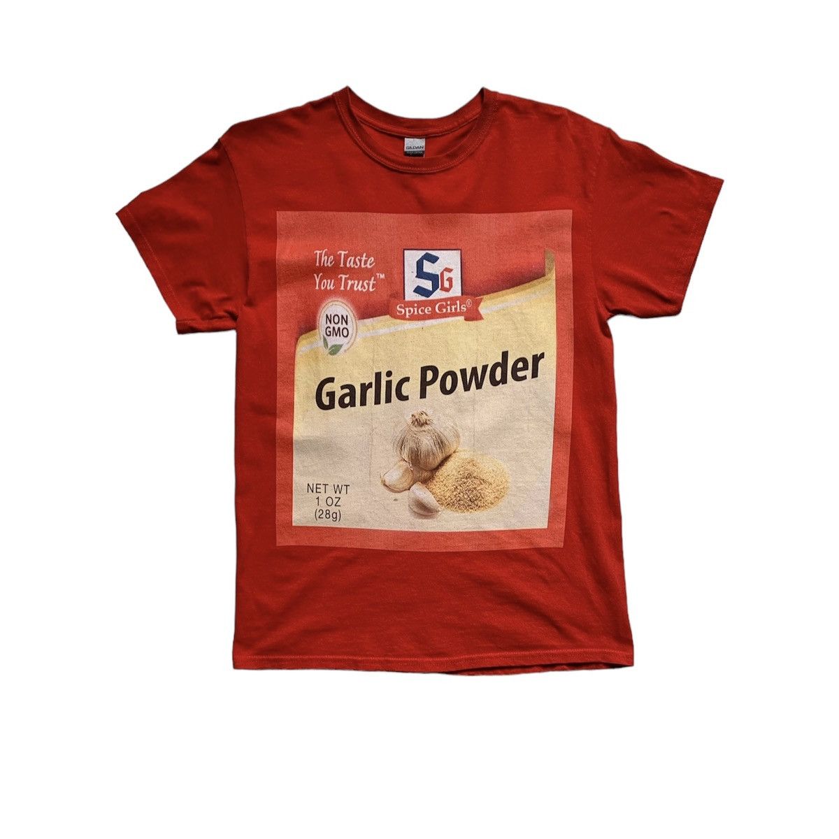 David Beckham × POP MAGAZINE × Vintage Spice Girls Official Garlic Powder T-Shirt Size US M / EU 48-50 / 2 - 1 Thumbnail