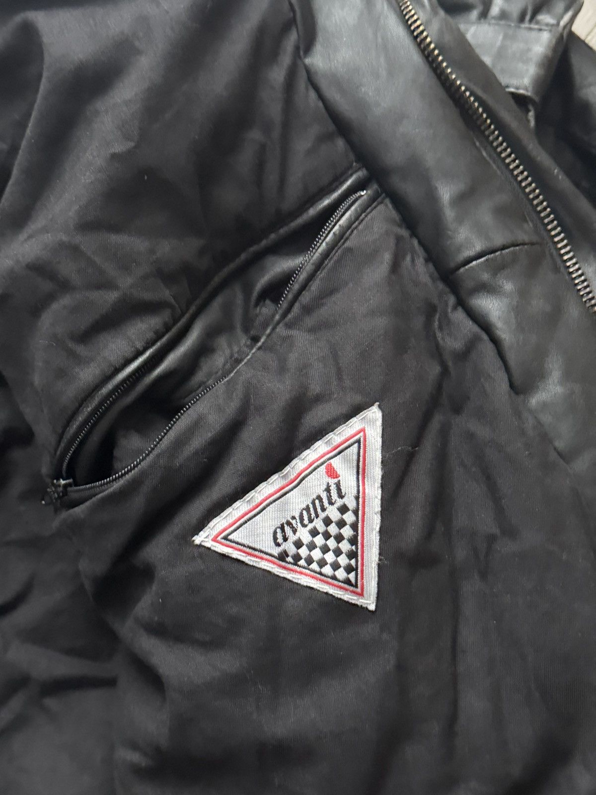 Genuine Leather Vintage Like Balenciaga Cargo Leather Bomber Jacket Hype Size US M / EU 48-50 / 2 - 12 Thumbnail