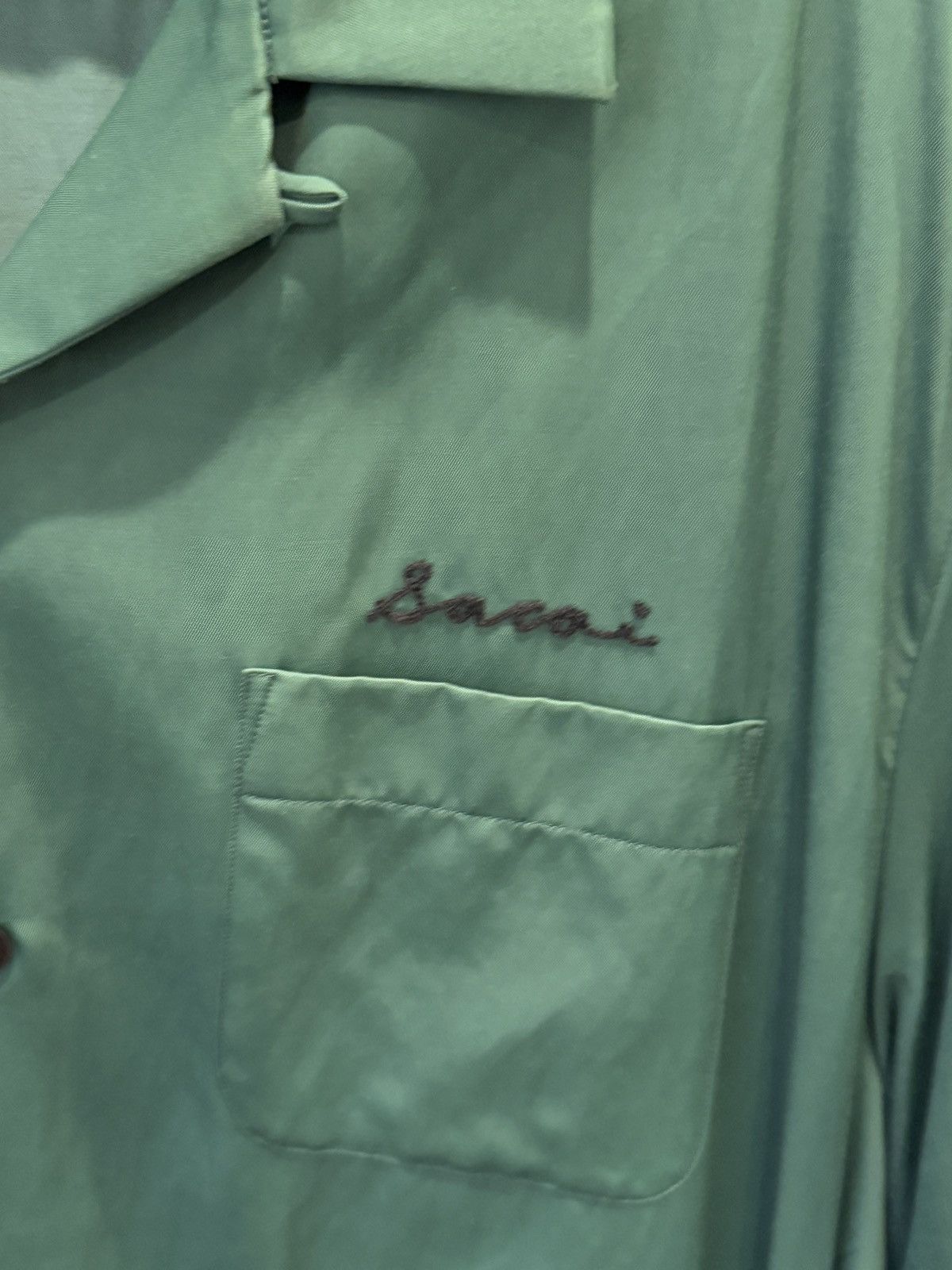 Sacai Sacai Bowling Shirt Size US XL / EU 56 / 4 - 5 Thumbnail