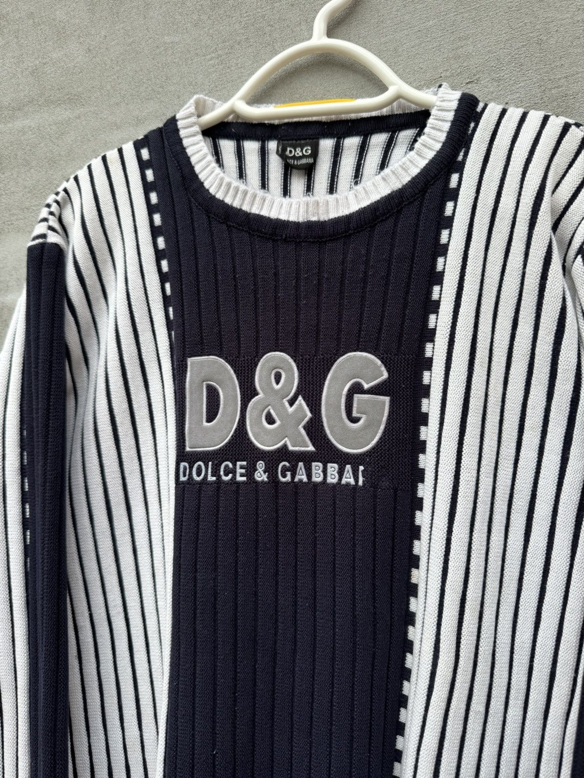 Dolce & Gabbana VINTAGE DOLCE & GABBANA KNITTED SWEATER Size US S / EU 44-46 / 1 - 6 Thumbnail