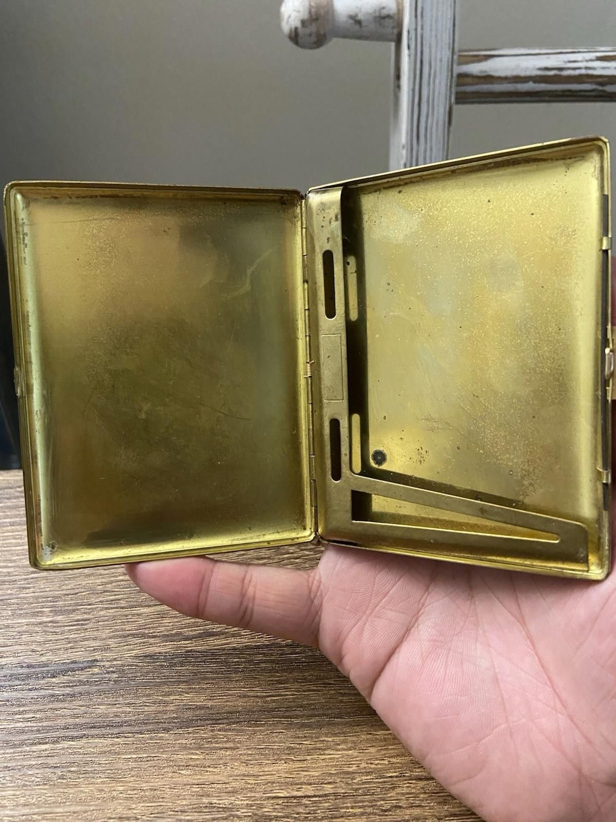 Vintage Suntory Whiskey Vintage Jigger Bar Brass Cigarette Card Case Size ONE SIZE - 10 Thumbnail