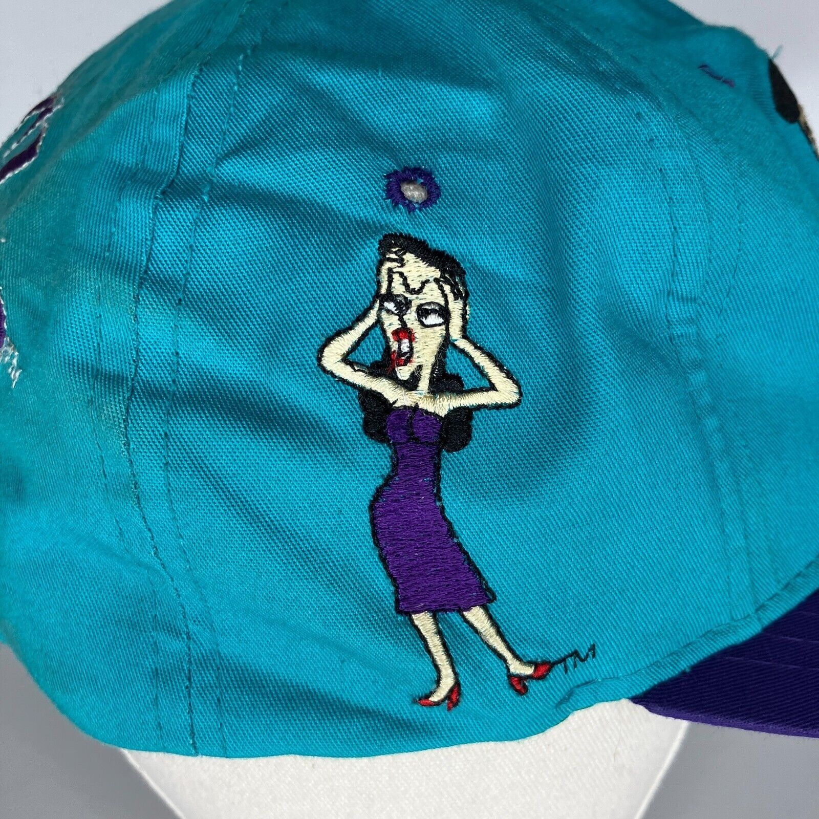 American Needle Vintage 90s Natasha Bullwinkle Snapback American Needle Hat Size ONE SIZE - 5 Thumbnail
