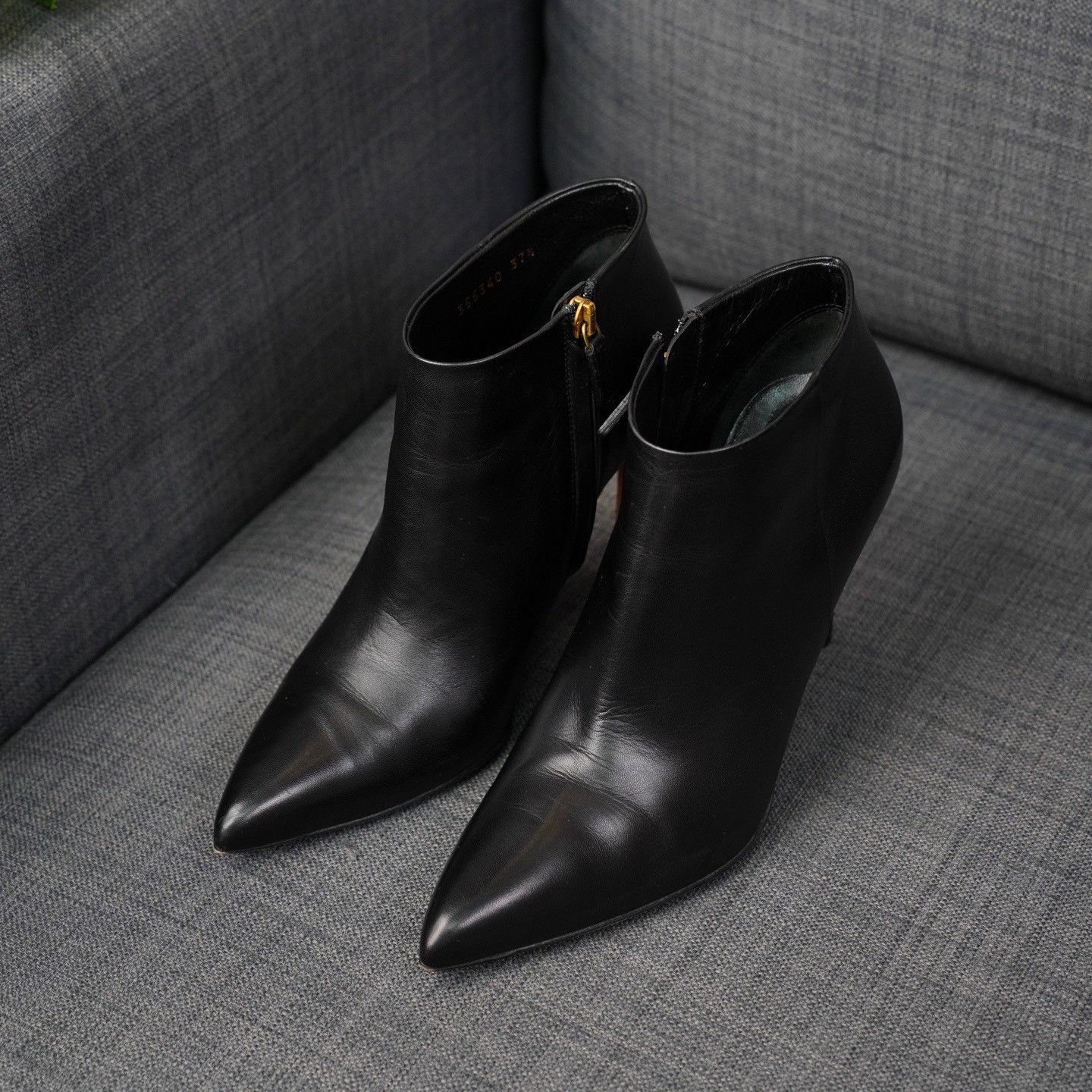 Gucci Gucci Leather Black Boots us_7-5 Women Size US 7.5 / IT 37.5 - 1 Thumbnail