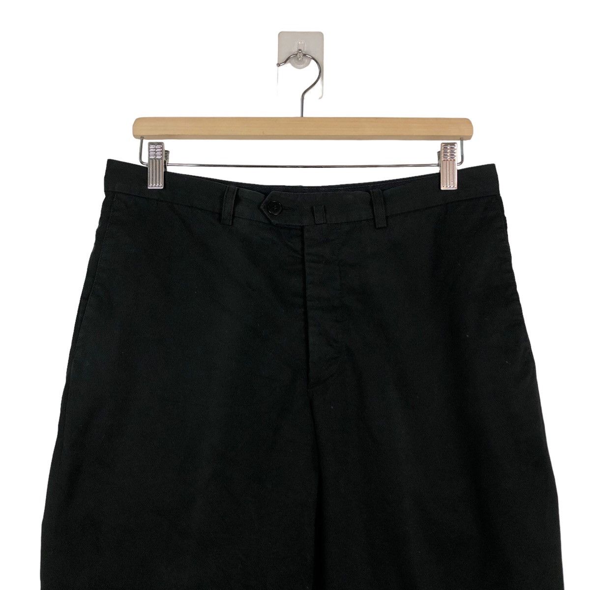 agnes b. 🔥Rich Black - Iconic Chore Work Pants Size US 32 / EU 48 - 2 Thumbnail
