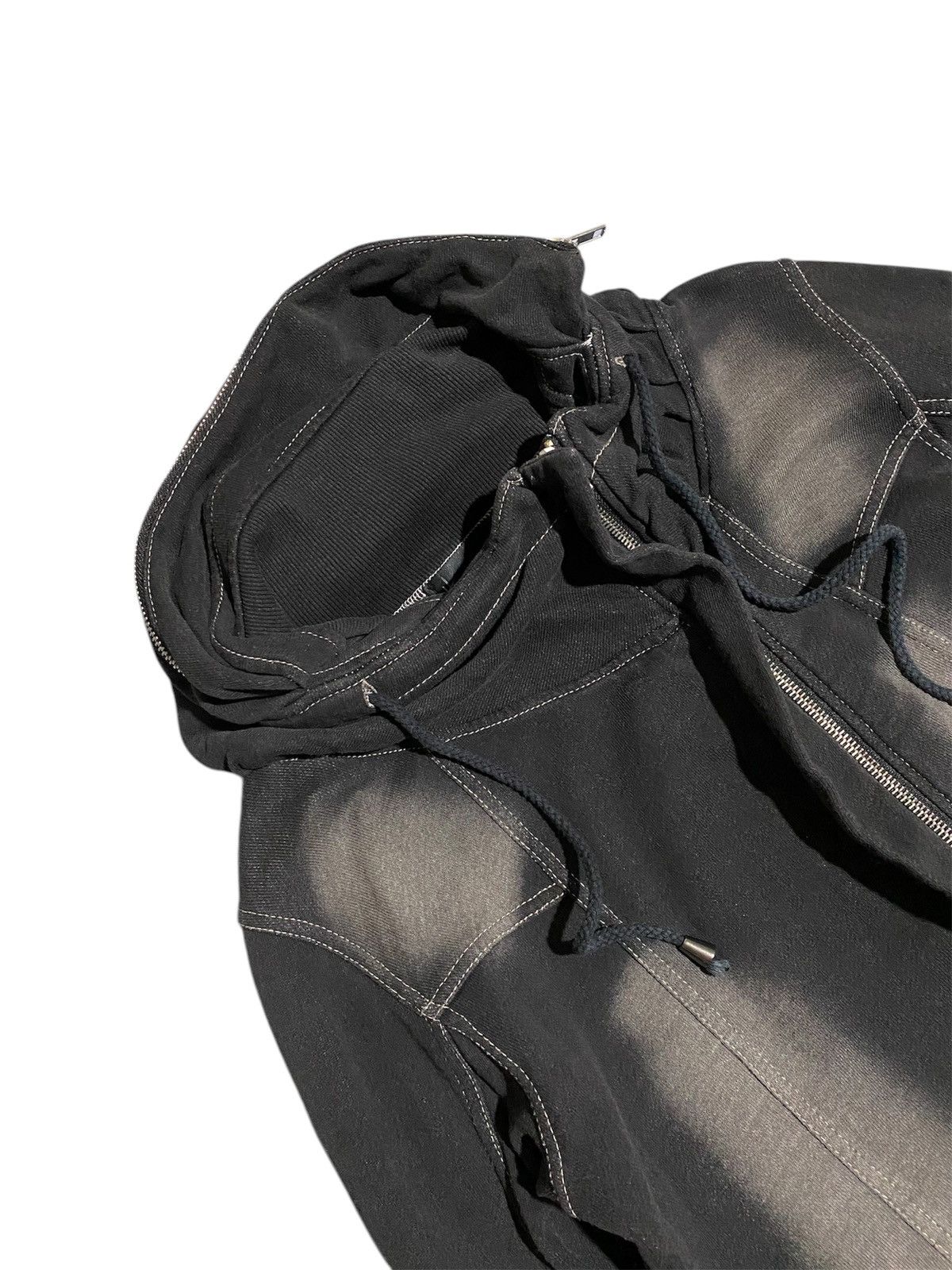If Six Was Nine × Japanese Brand × Le Grande Bleu (L.G.B.) Heaven and earth by maruoka shoji asymmetrical bono jacket Size US M / EU 48-50 / 2 - 8 Thumbnail